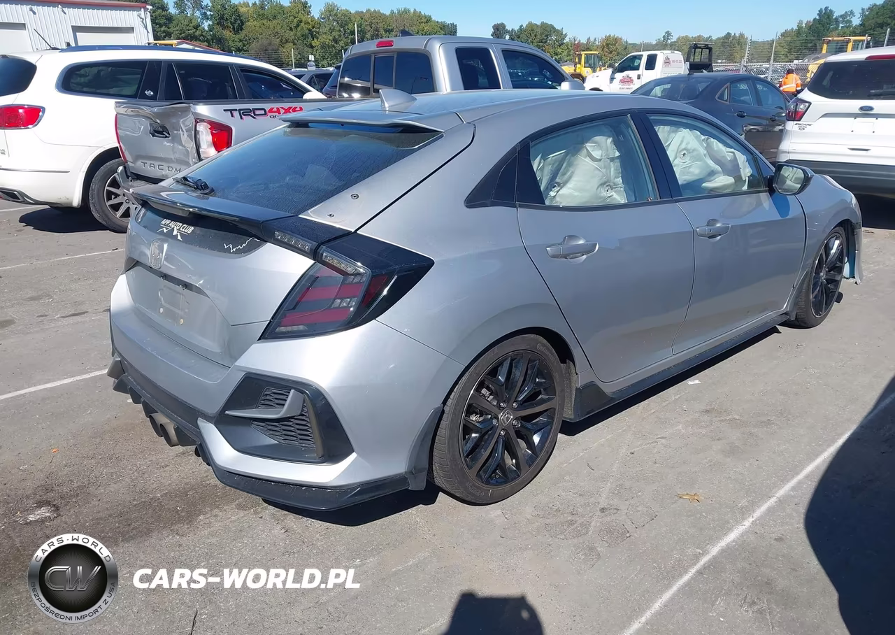 2020 Honda Civic Sport VIN:SHHFK7H49LU215353 - 4