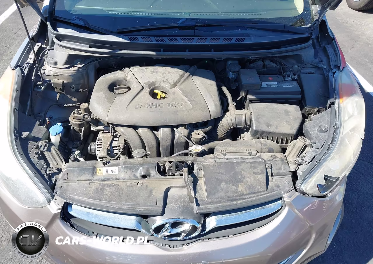 2013 Hyundai Elantra Gls VIN:5NPDH4AE2DH317377 - 10
