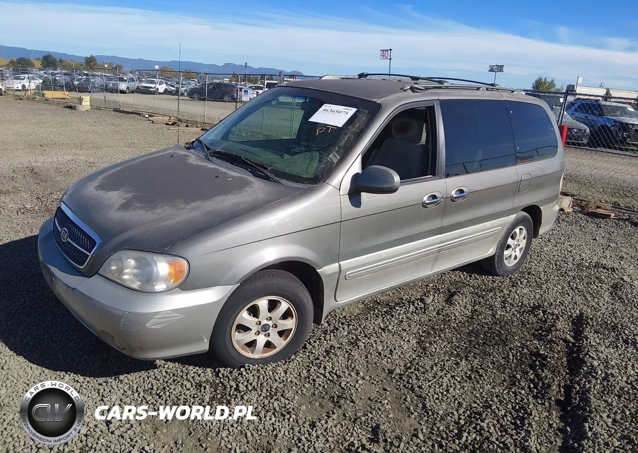 2004 Kia Sedona Ex-Lx VIN:KNDUP131546576452 - 2