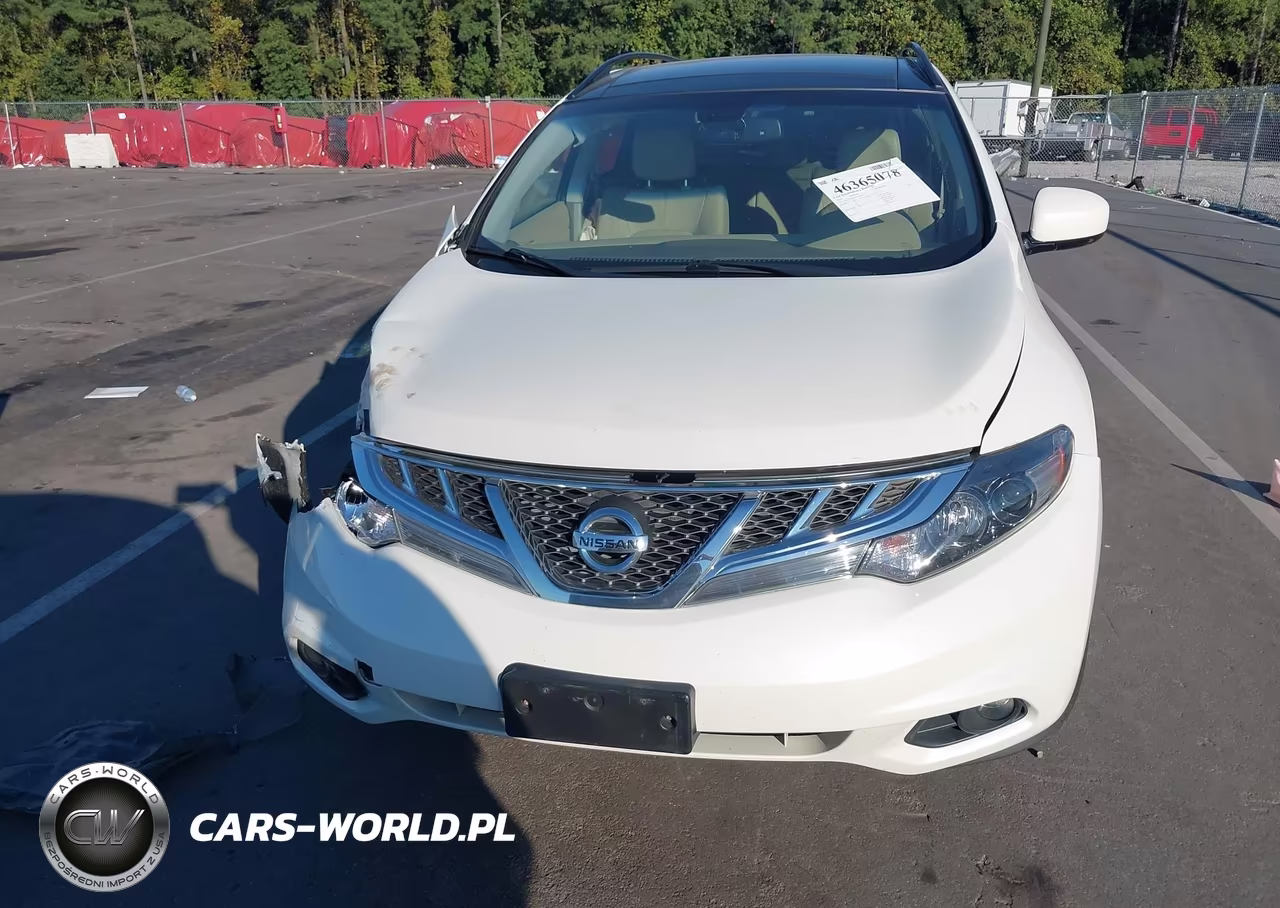 2014 Nissan Murano Sl VIN:JN8AZ1MW1EW533613 - 13