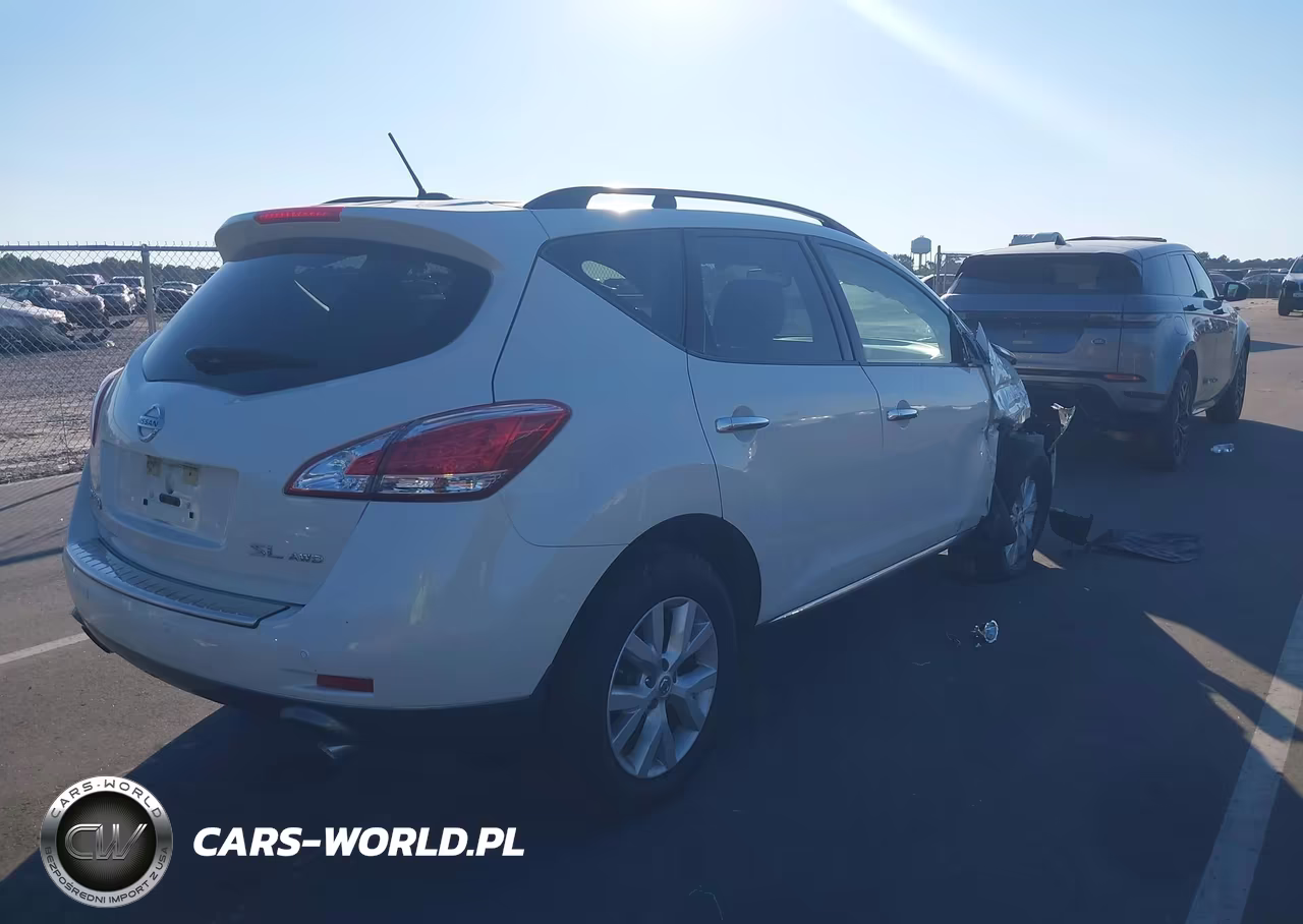 2014 Nissan Murano Sl VIN:JN8AZ1MW1EW533613 - 4