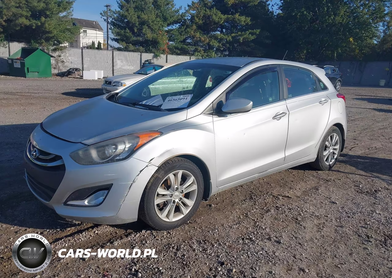 2014 Hyundai Elantra Gt VIN:KMHD35LH6EU186825 - 2