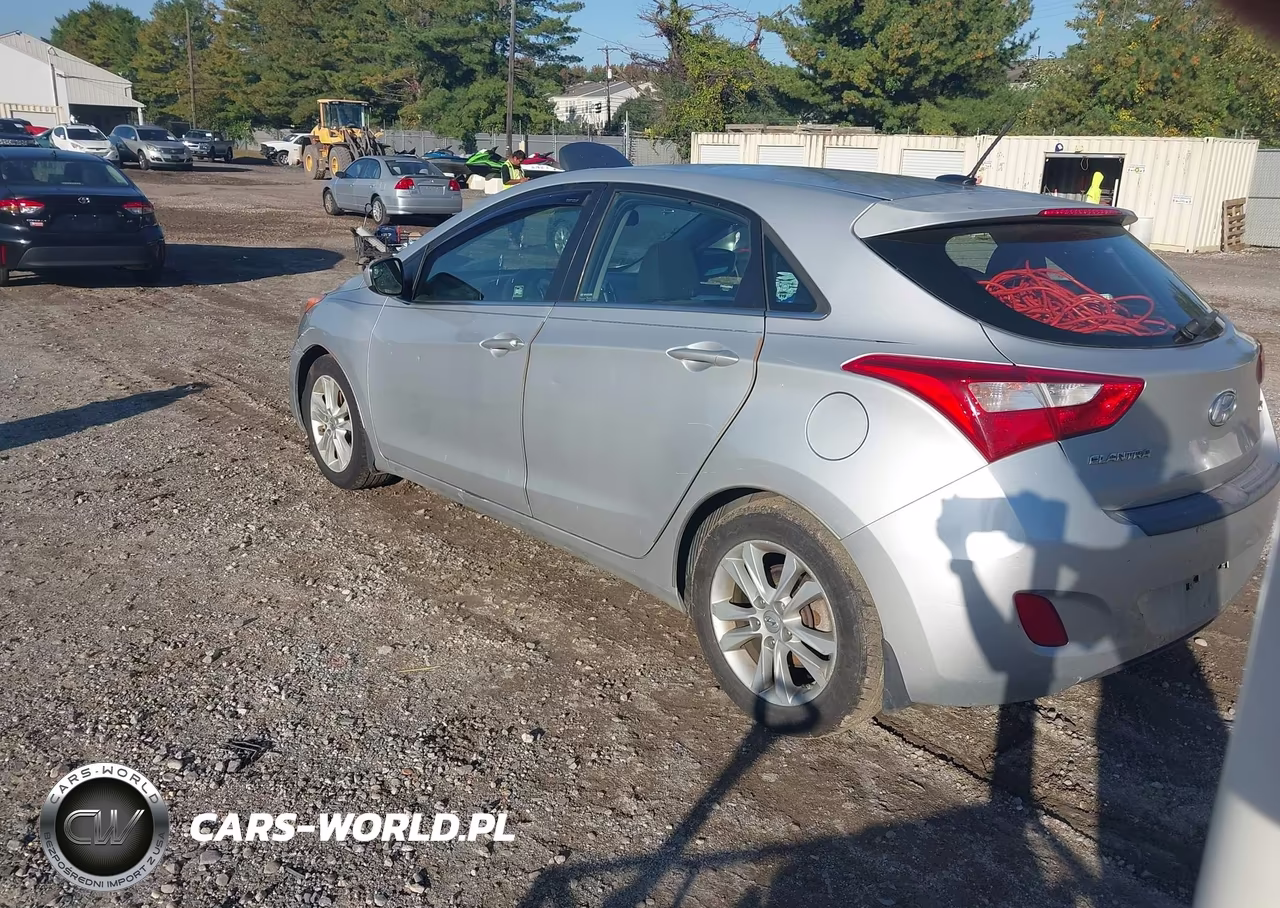 2014 Hyundai Elantra Gt VIN:KMHD35LH6EU186825 - 3