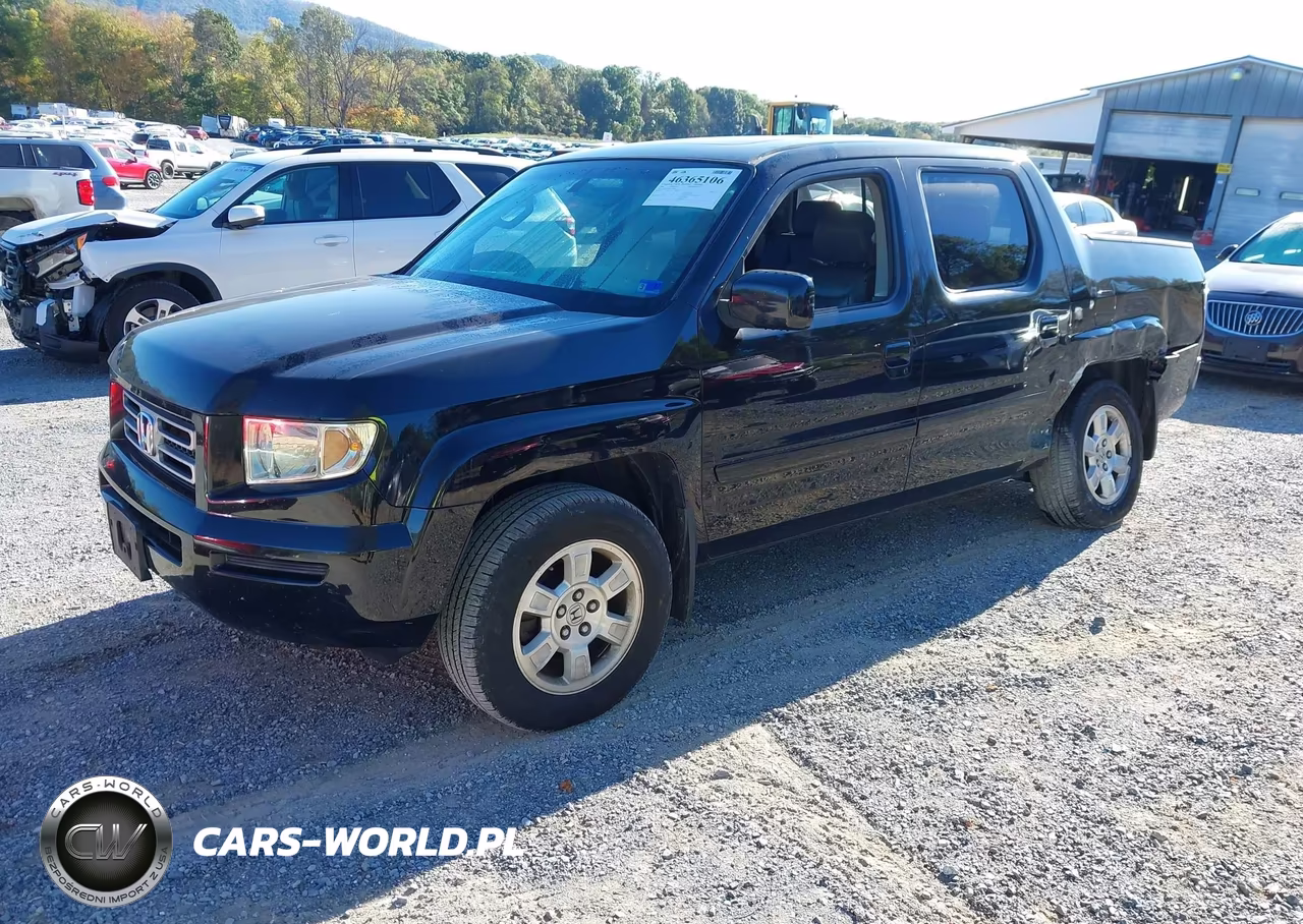 2008 Honda Ridgeline Rtl VIN:2HJYK16508H521082 - 2