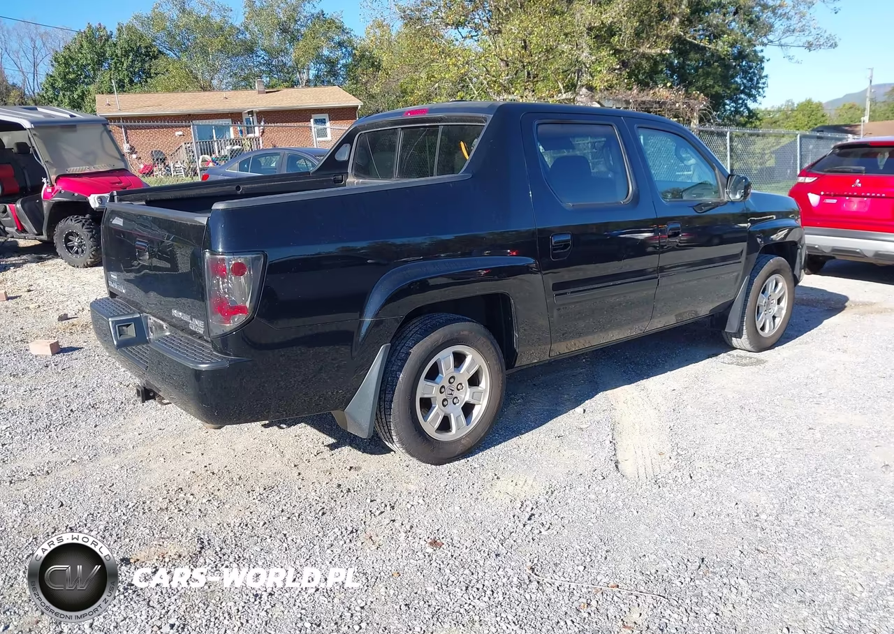 2008 Honda Ridgeline Rtl VIN:2HJYK16508H521082 - 4