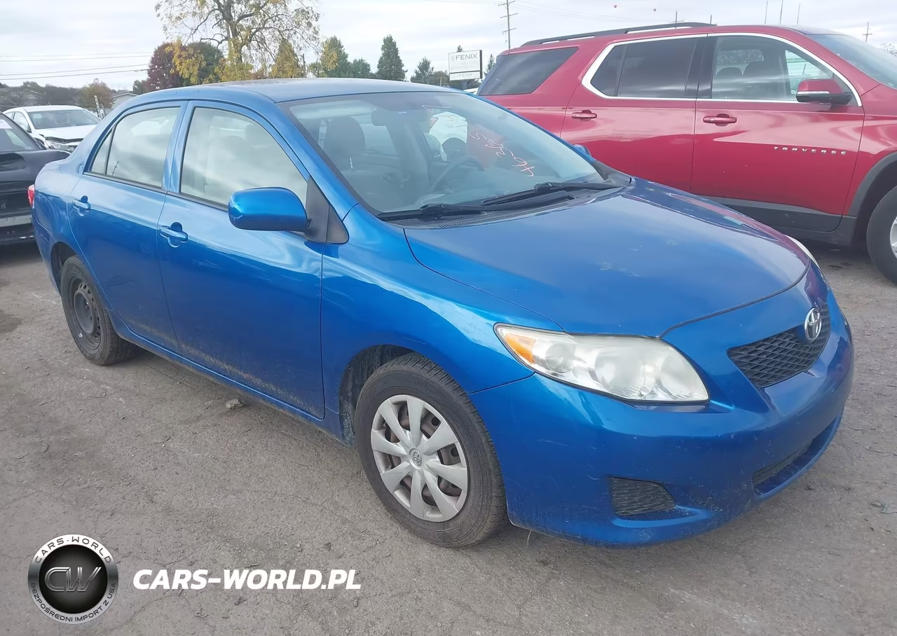 2009 Toyota Corolla Le VIN:JTDBL40E099026237 - 1