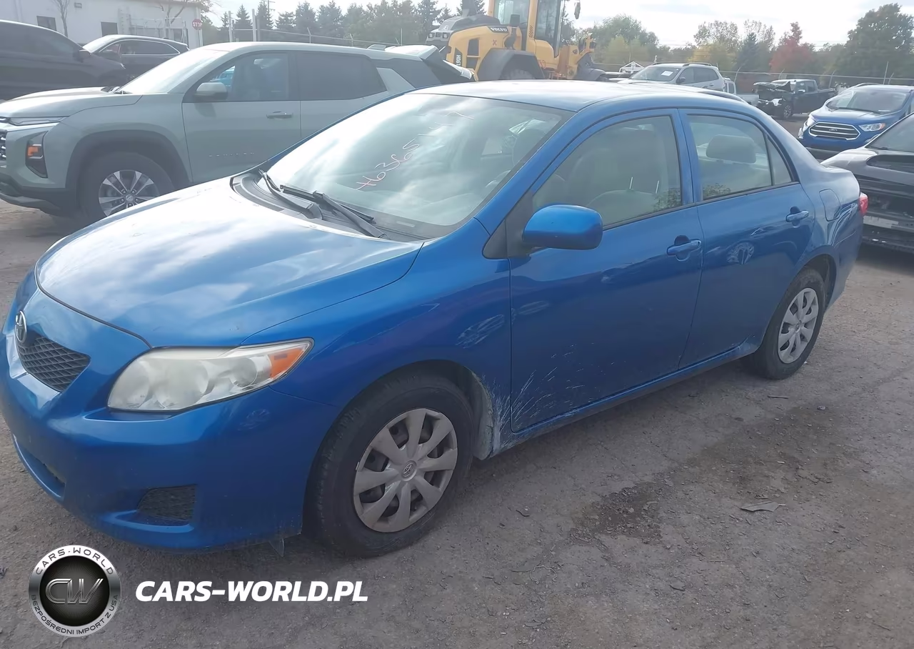 2009 Toyota Corolla Le VIN:JTDBL40E099026237 - 2