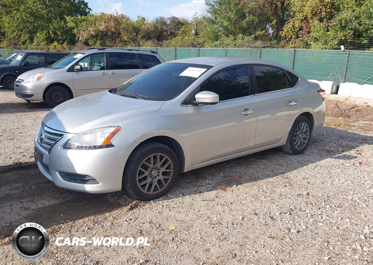 2015 Nissan Sentra Sv VIN:3N1AB7AP4FY353796 - 2