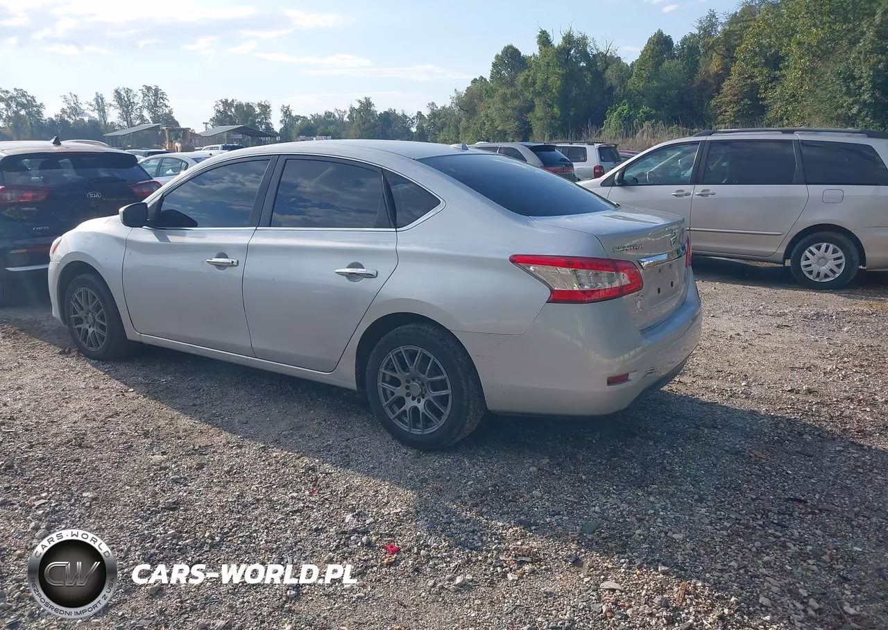 2015 Nissan Sentra Sv VIN:3N1AB7AP4FY353796 - 3