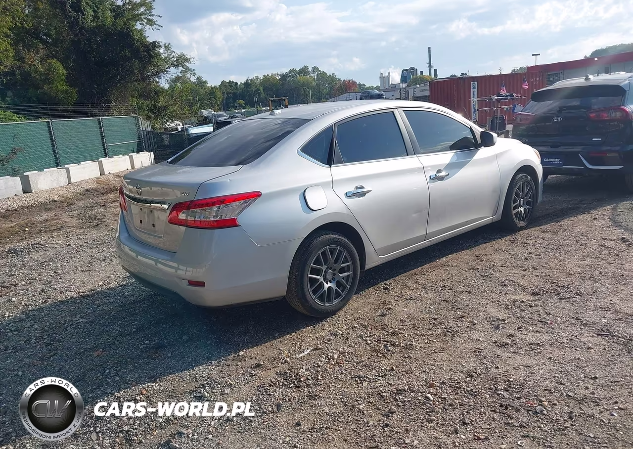 2015 Nissan Sentra Sv VIN:3N1AB7AP4FY353796 - 4