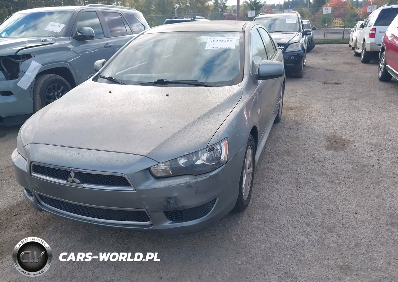 2012 Mitsubishi Lancer Es VIN:JA32U2FU2CU011693 - 2