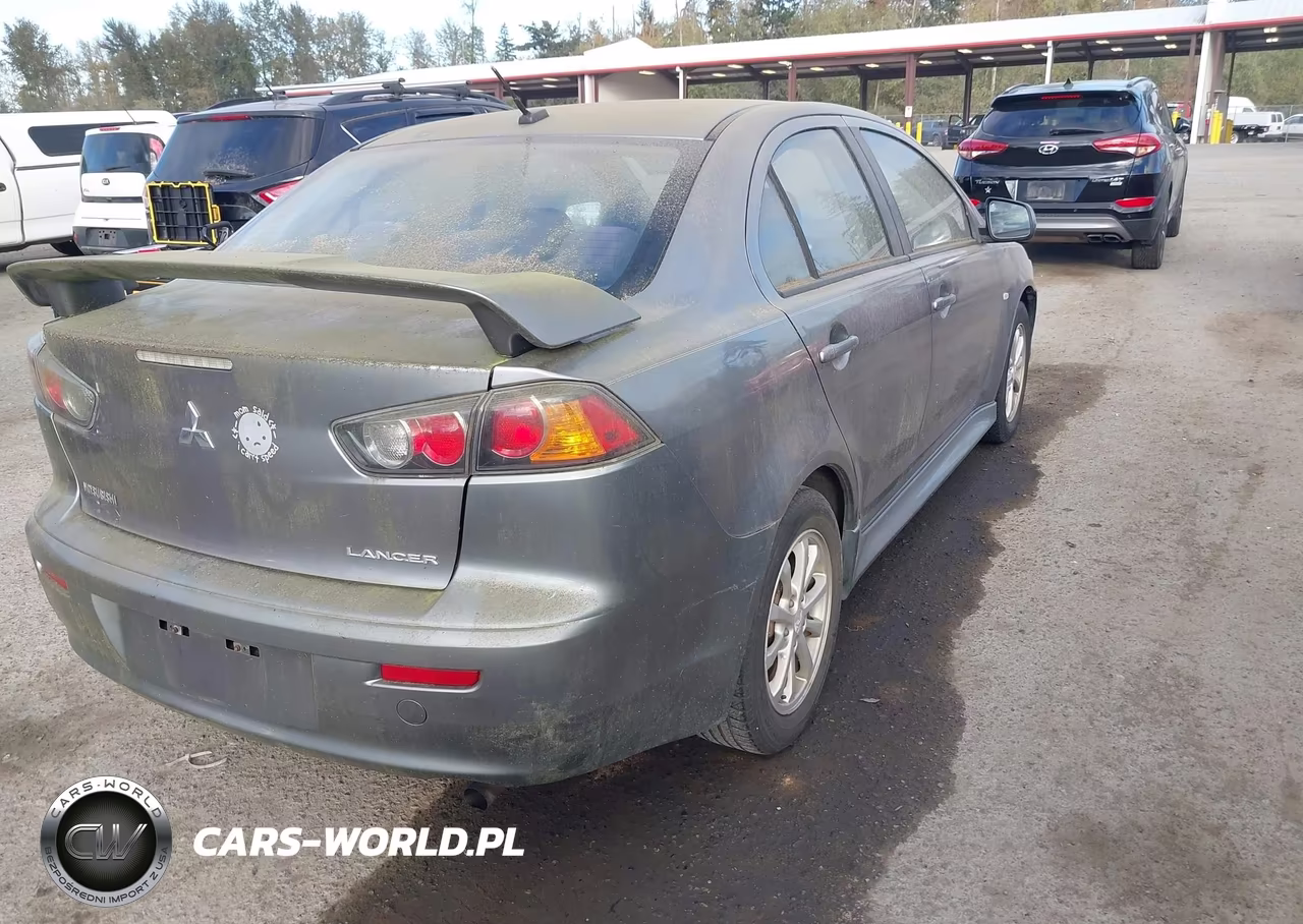 2012 Mitsubishi Lancer Es VIN:JA32U2FU2CU011693 - 4