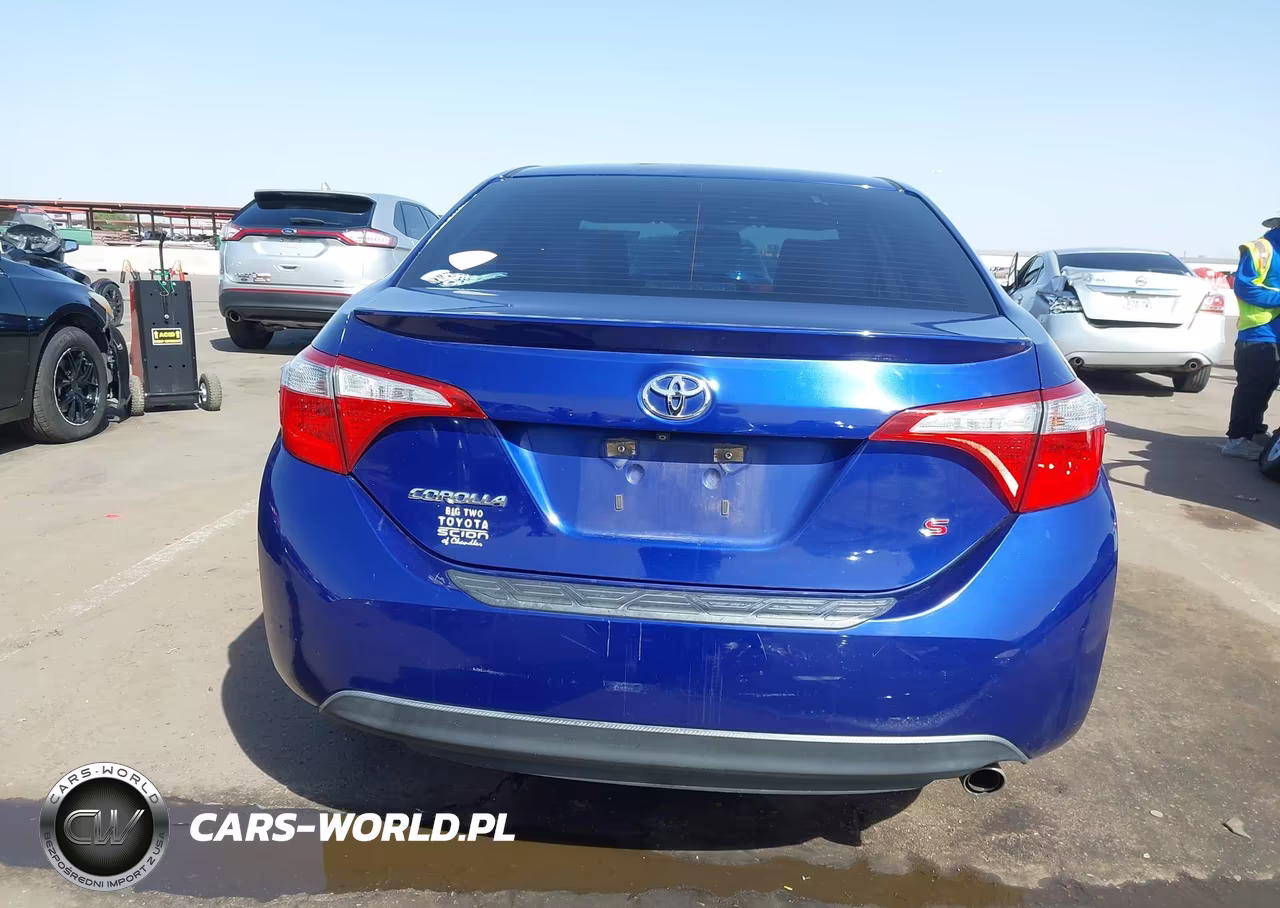 2015 Toyota Corolla S Plus VIN:5YFBURHE8FP298216 - 16