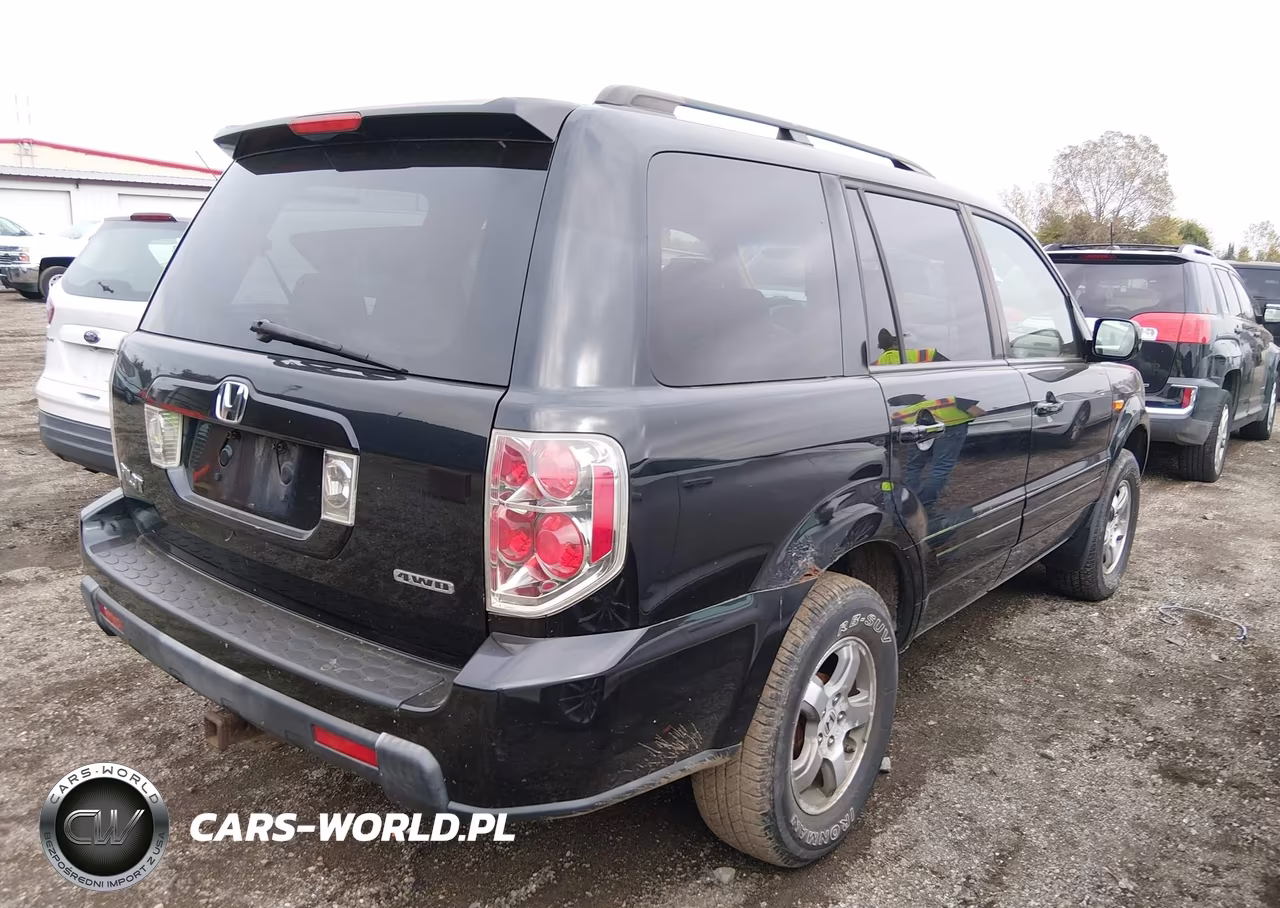 2006 Honda Pilot Ex VIN:2HKYF18456H544343 - 4
