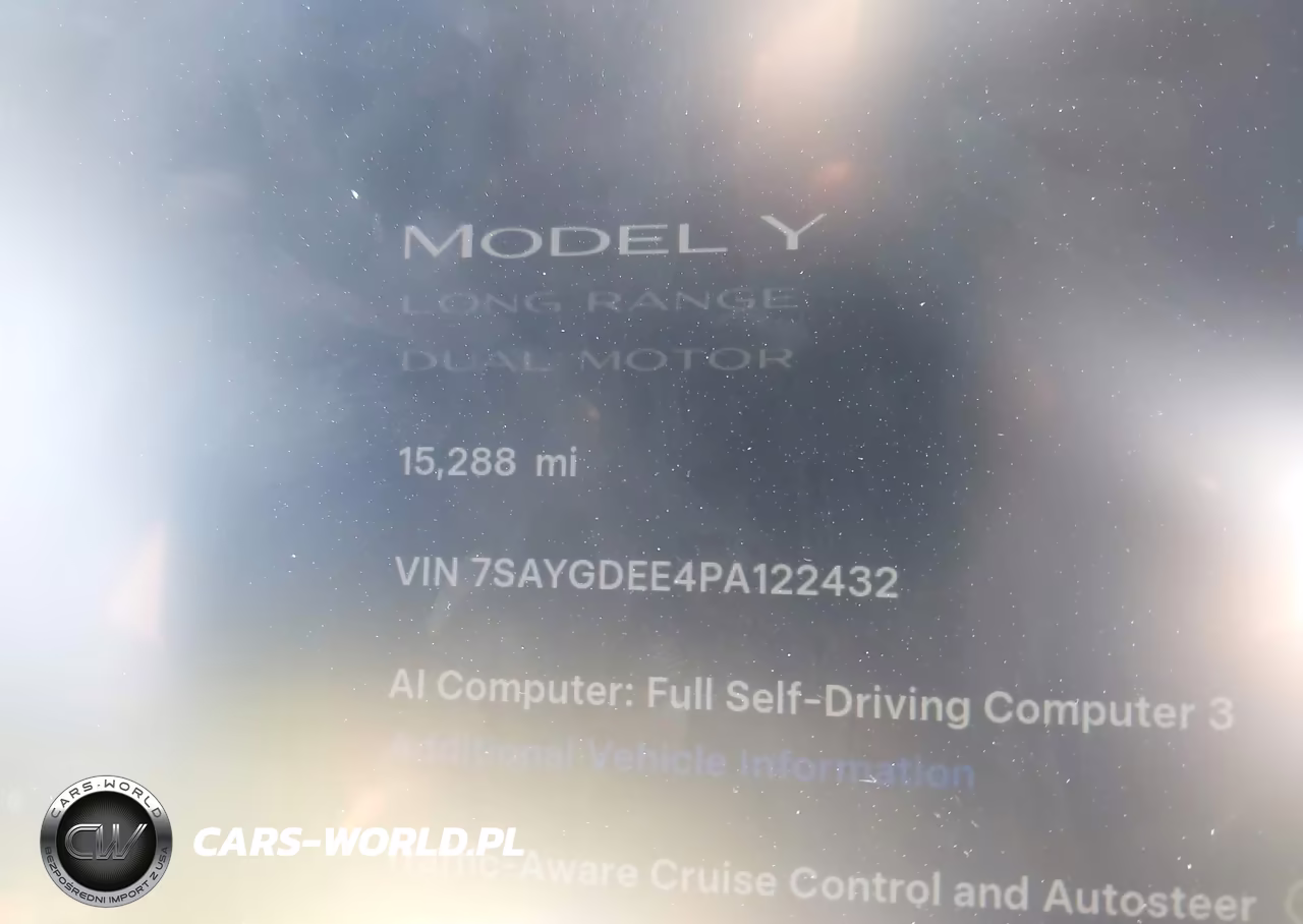 2023 Tesla Model Y Awd-Long Range Dual Motor All-Wheel Drive VIN:7SAYGDEE4PA122432 - 7