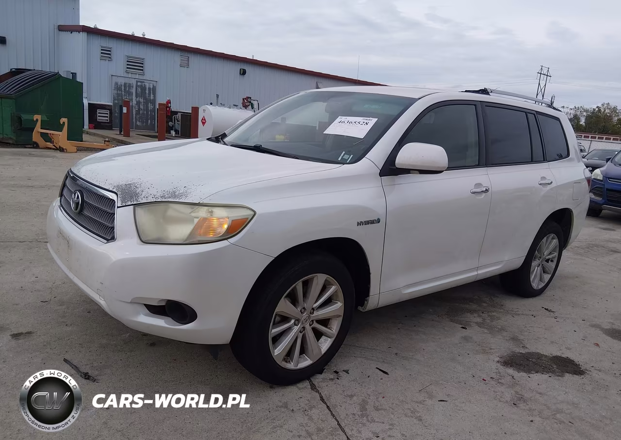 2008 Toyota Highlander Hybrid VIN:JTEEW41A882010614 - 2