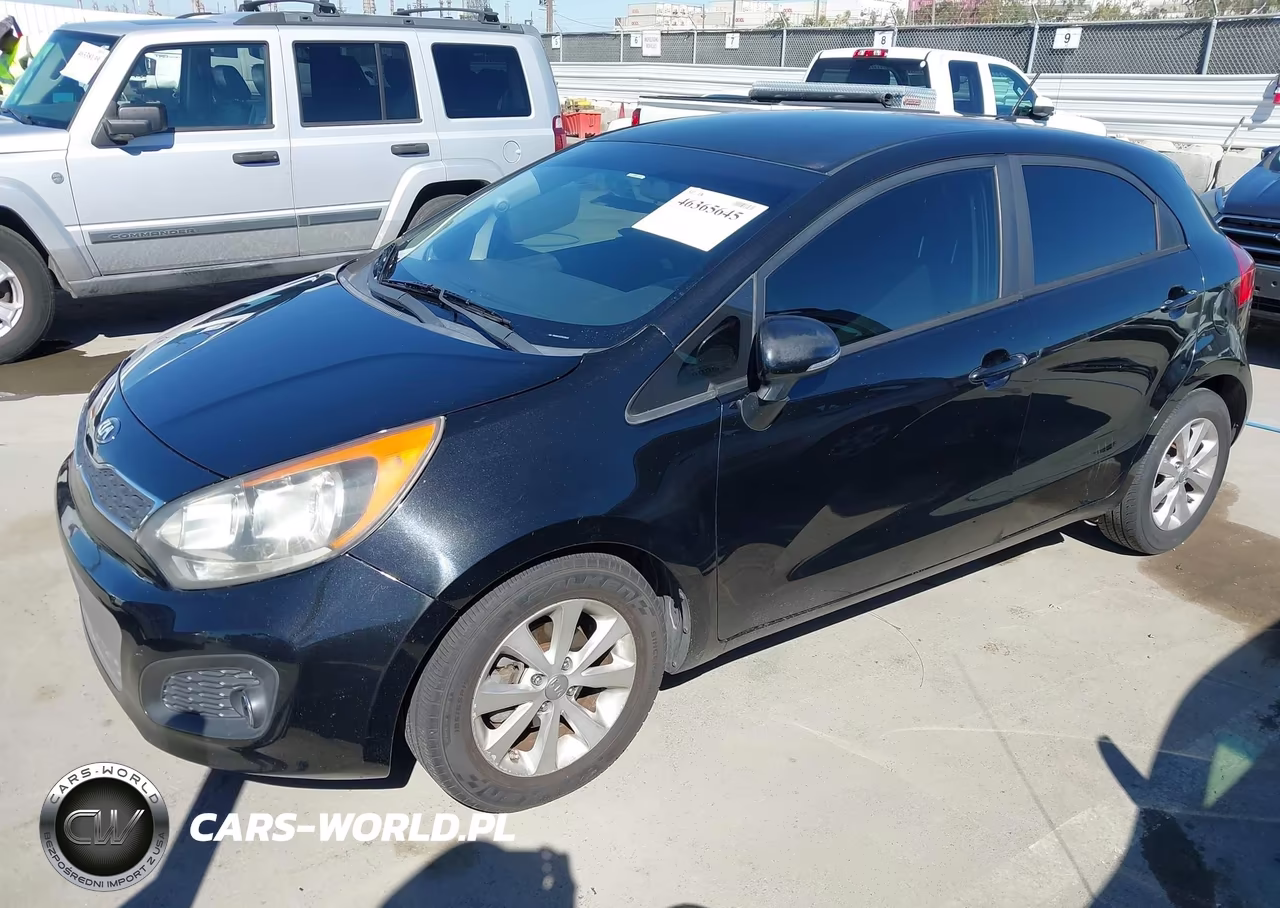 2013 Kia Rio Ex VIN:KNADN5A32D6138485 - 2