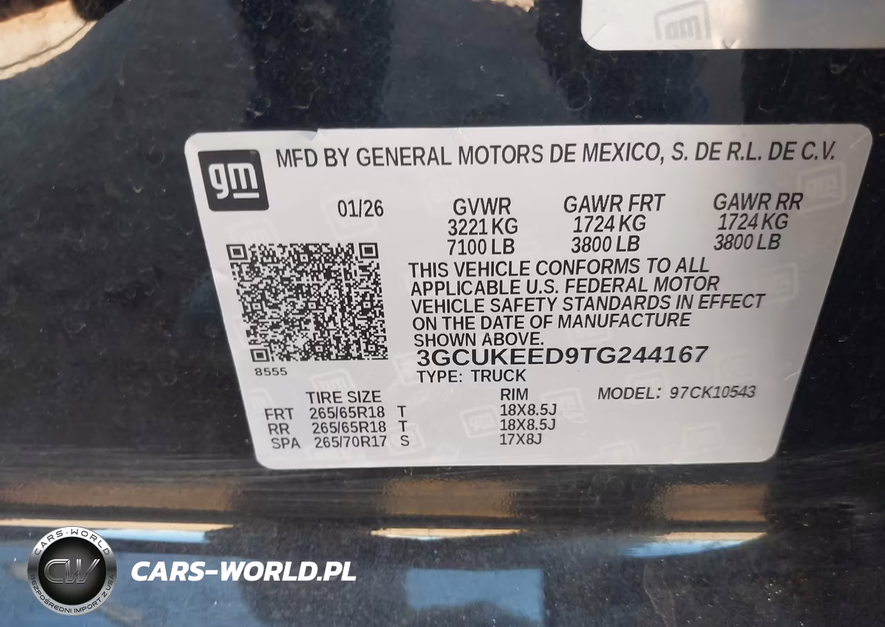 2026 Chevrolet Silverado 1500 4Wd Short Bed Rst VIN:3GCUKEED9TG244167 - 9