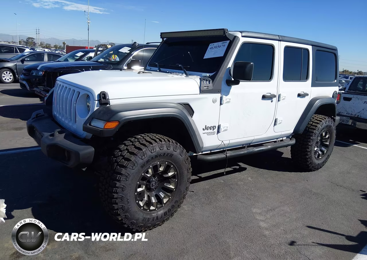 2020 Jeep Wrangler Unlimited Sport S 4X4 VIN:1C4HJXDG4LW104251 - 2