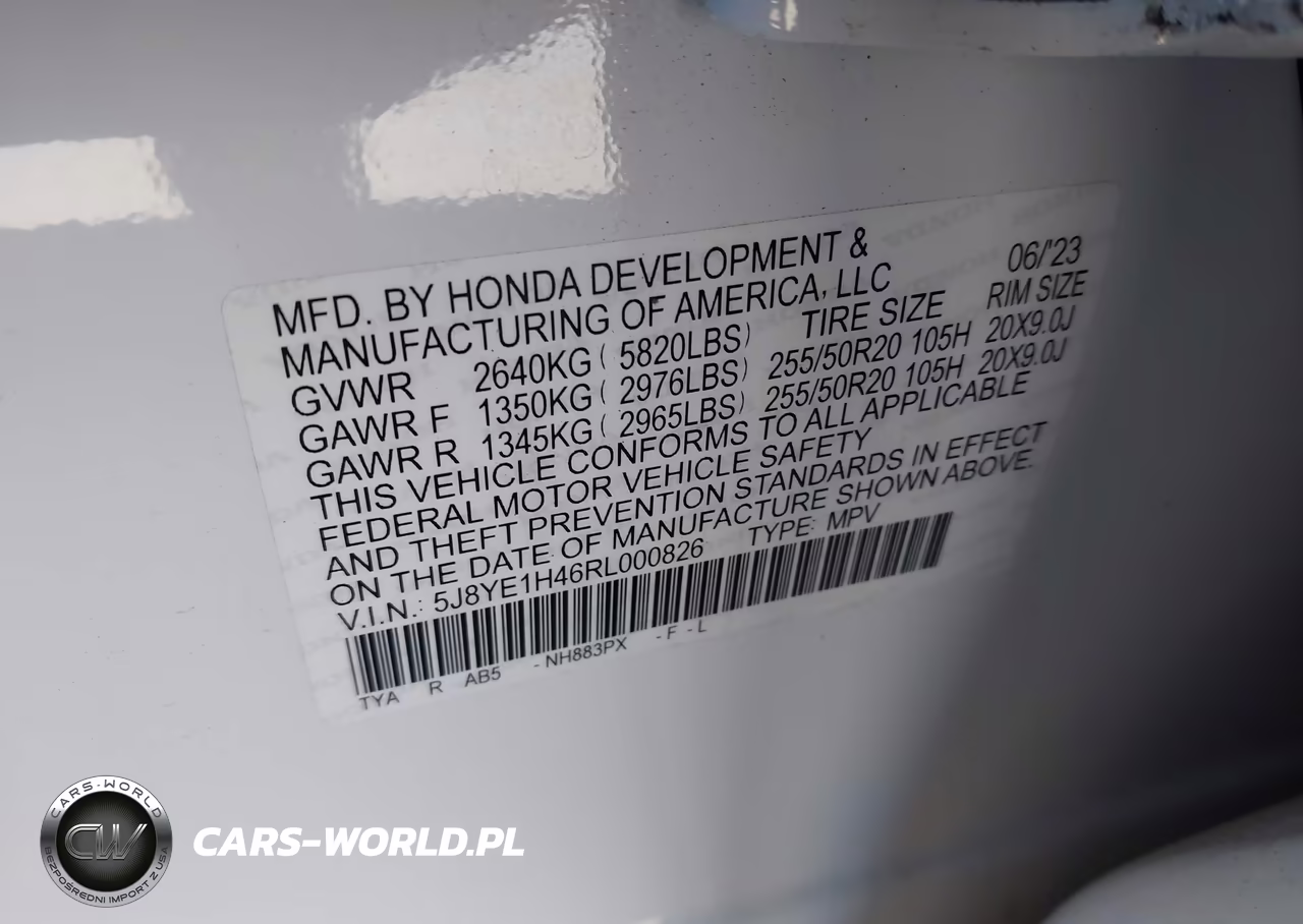 2024 Acura Mdx Technology Package VIN:5J8YE1H46RL000826 - 9