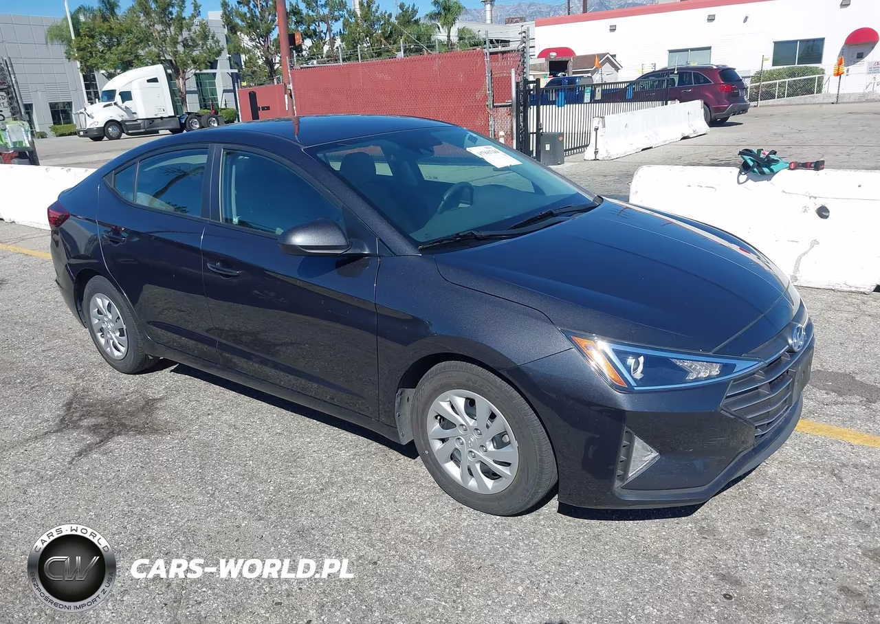 2020 Hyundai Elantra Se VIN:5NPD74LF1LH612347 - 1
