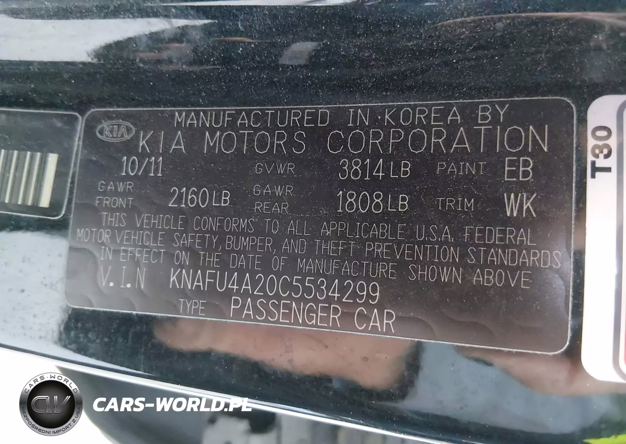 2012 Kia Forte Ex VIN:KNAFU4A20C5534299 - 9