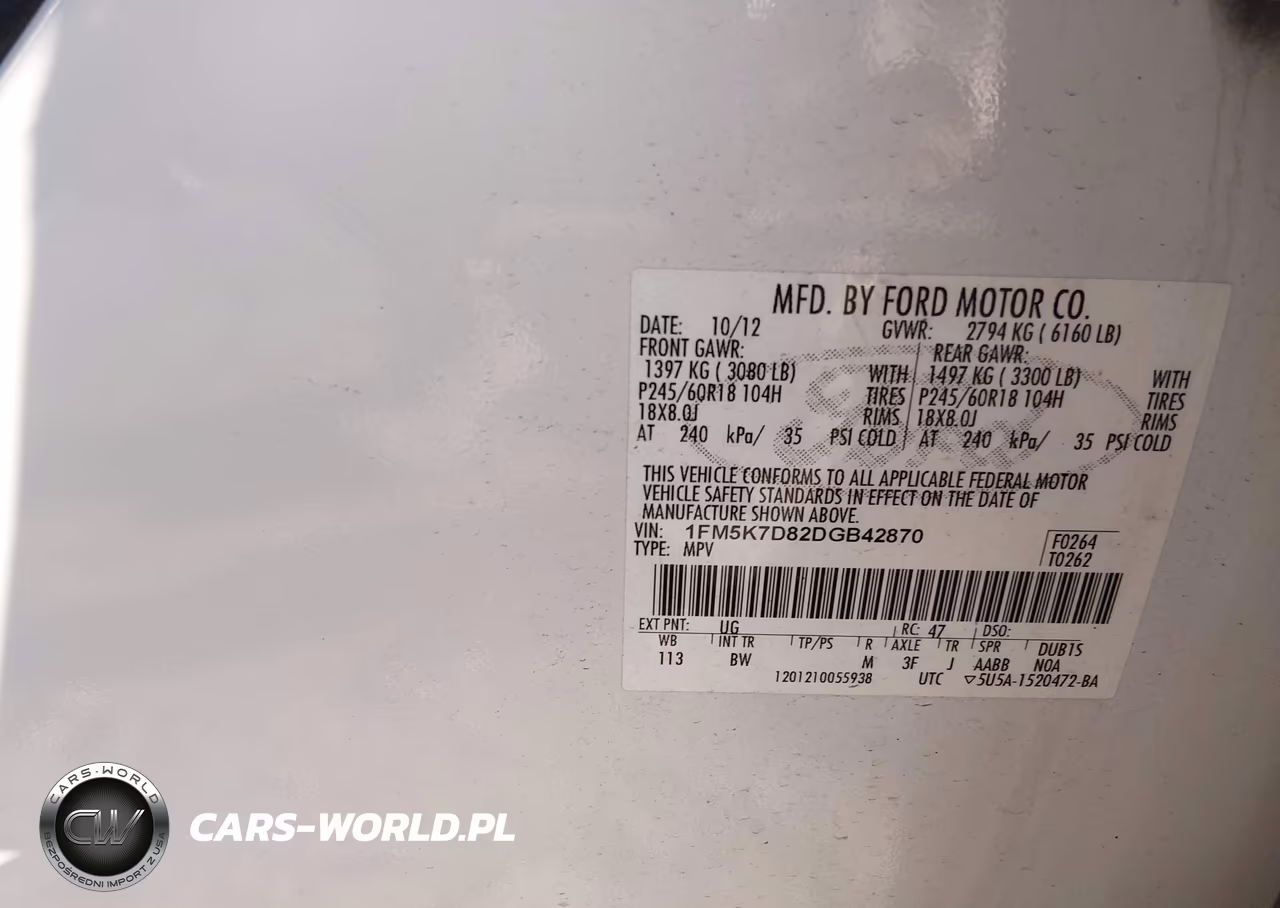 2013 Ford Explorer Xlt VIN:1FM5K7D82DGB42870 - 9