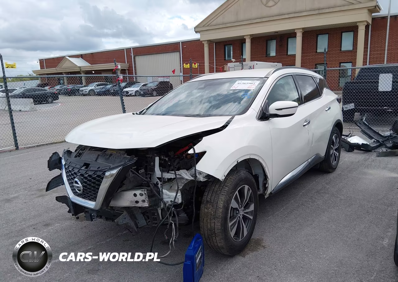 2021 Nissan Murano Sv Fwd VIN:5N1AZ2BJ9MC113408 - 2