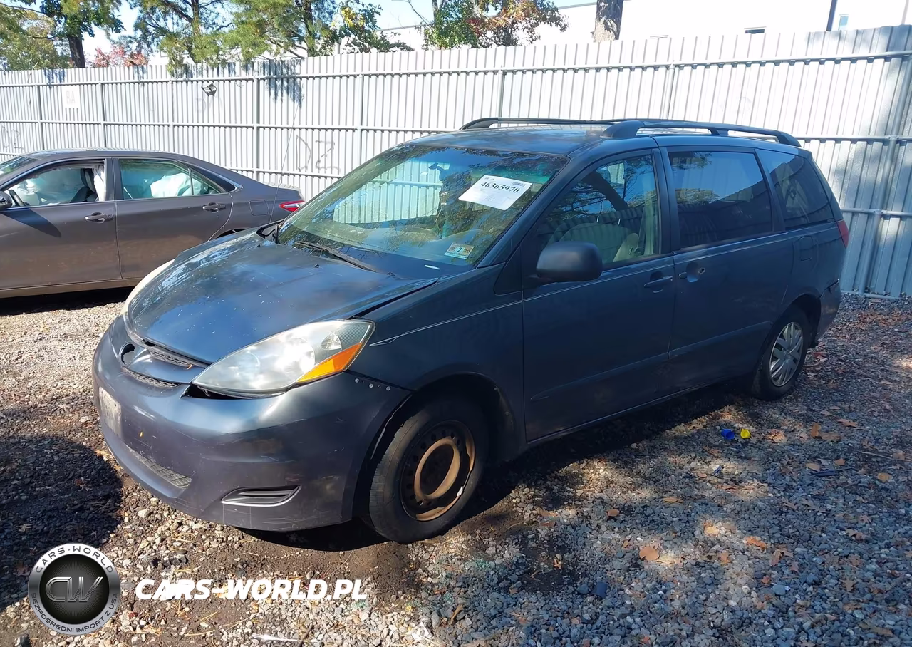 2008 Toyota Sienna Le VIN:5TDZK23C78S192190 - 2