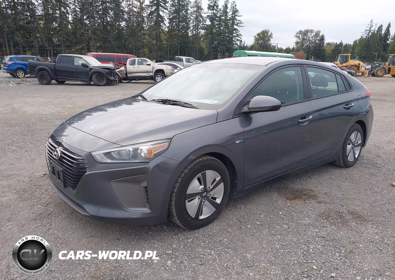 2018 Hyundai Ioniq Hybrid Blue VIN:KMHC65LCXJU100594 - 2