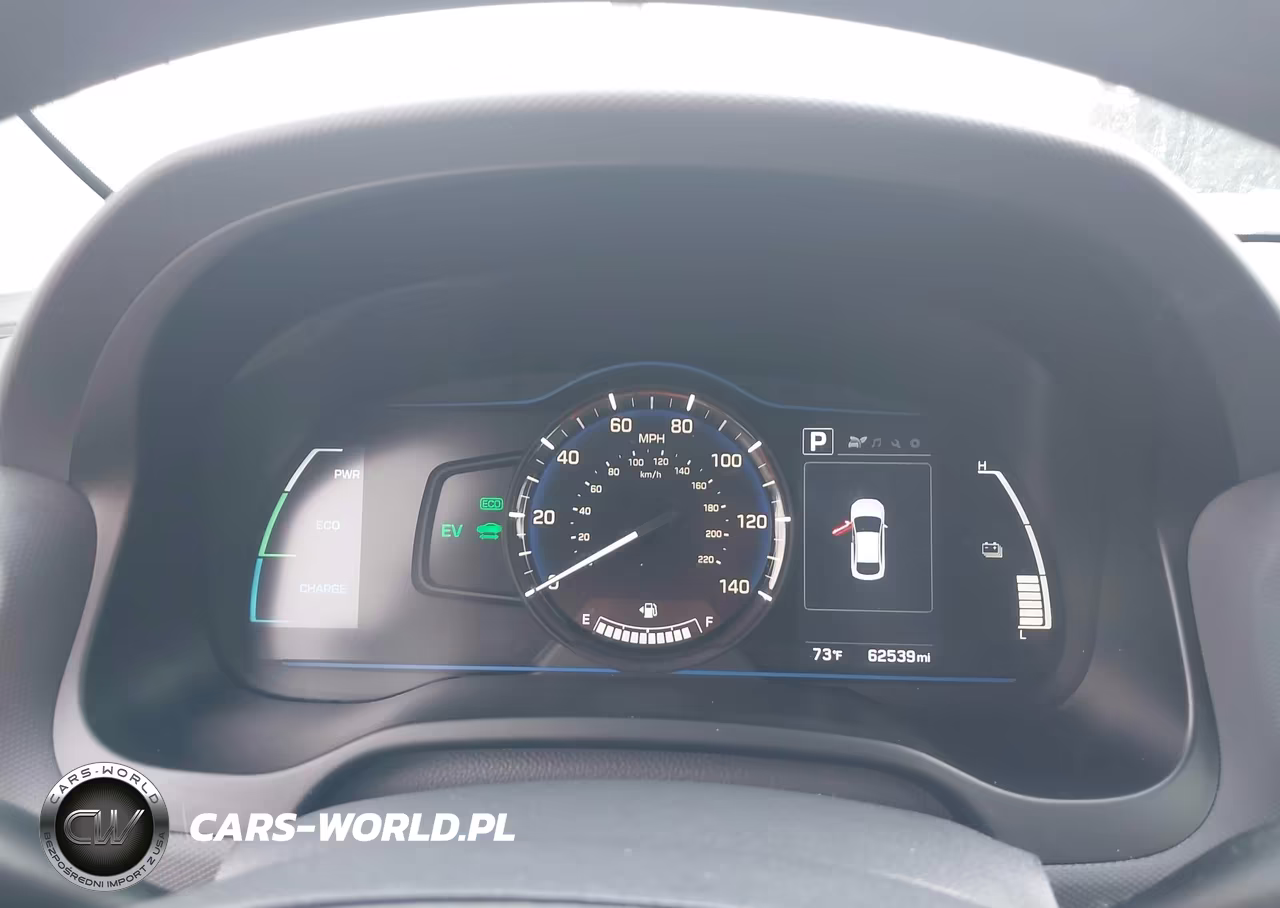 2018 Hyundai Ioniq Hybrid Blue VIN:KMHC65LCXJU100594 - 7