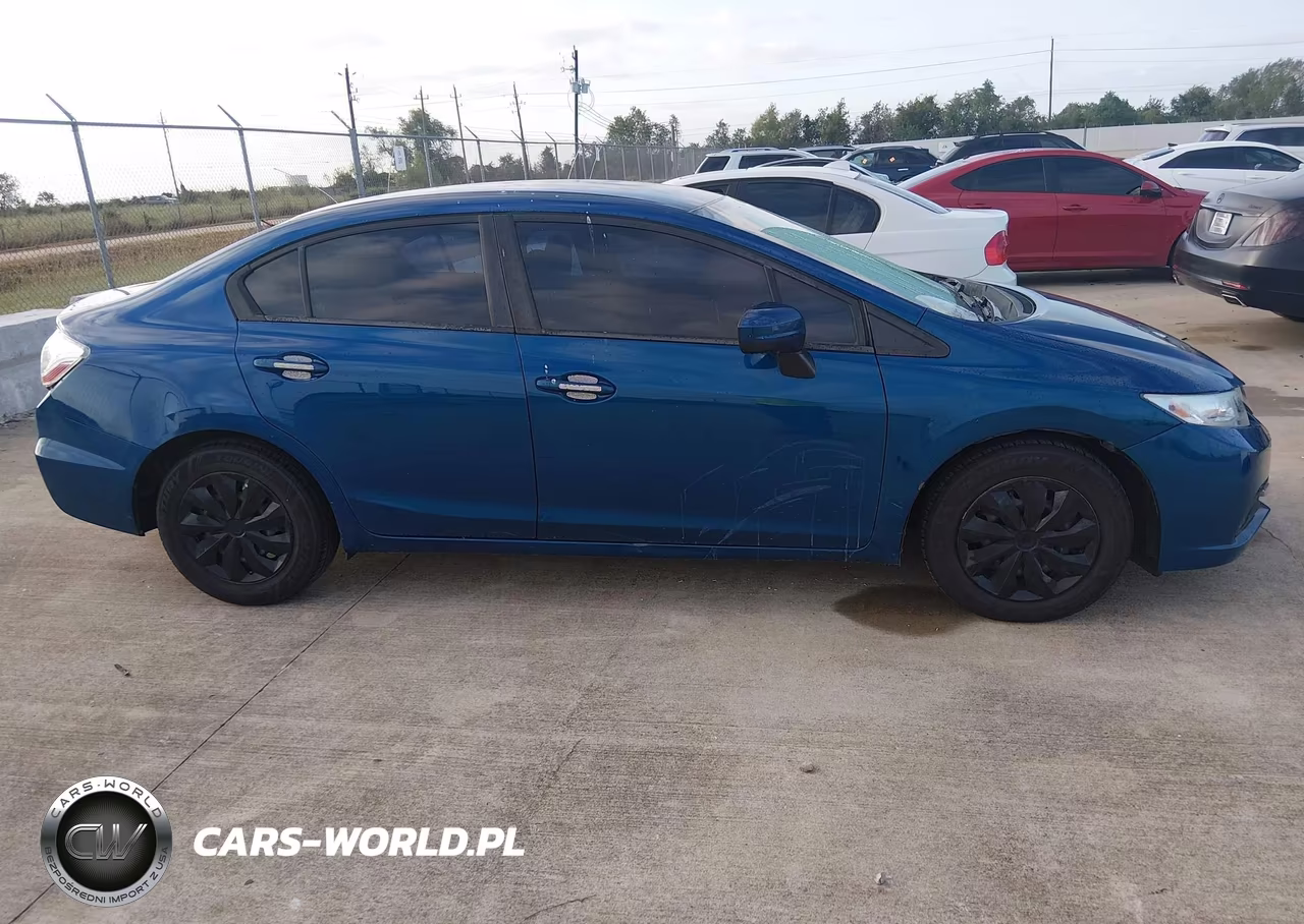 2014 Honda Civic Lx VIN:19XFB2F50EE048258 - 13
