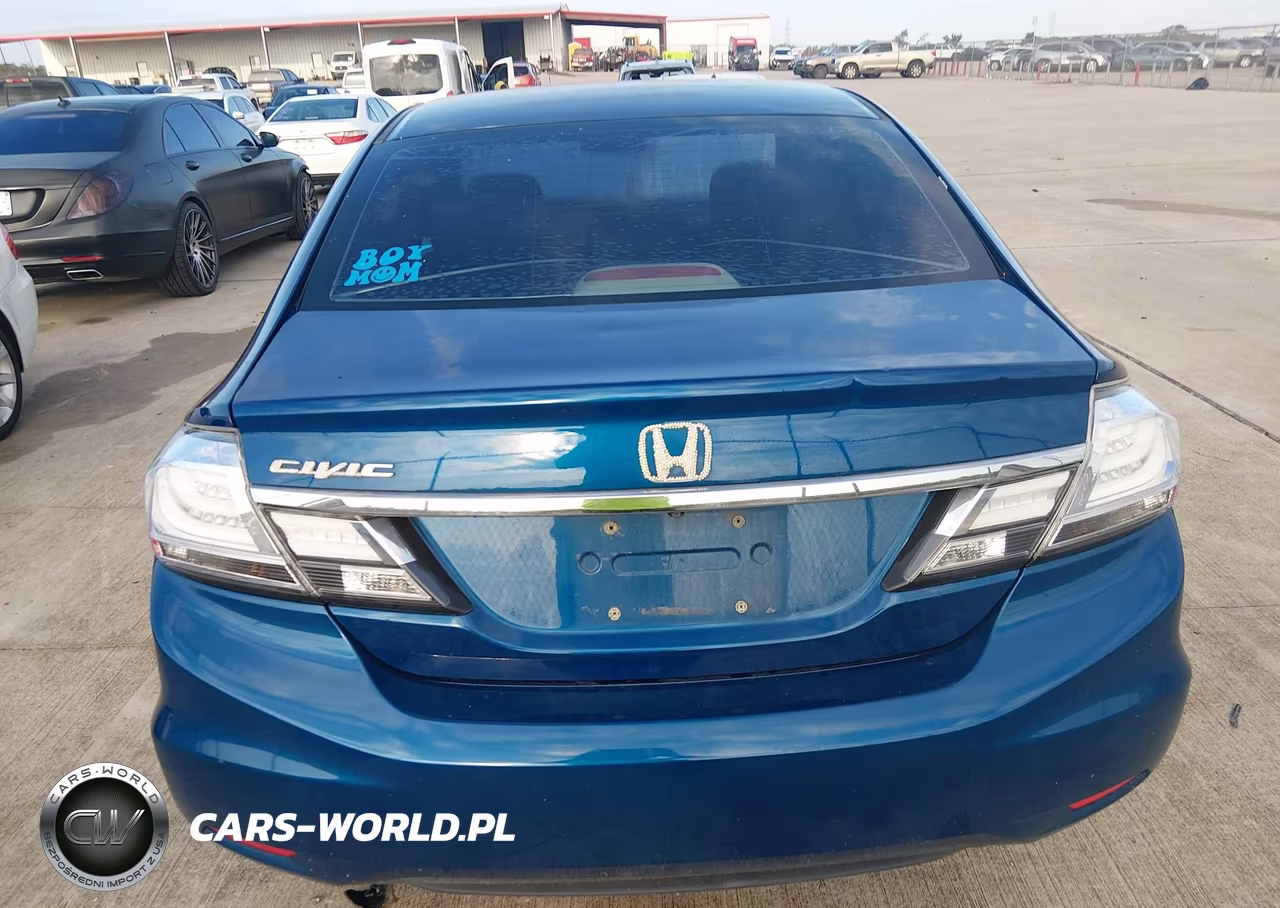 2014 Honda Civic Lx VIN:19XFB2F50EE048258 - 16