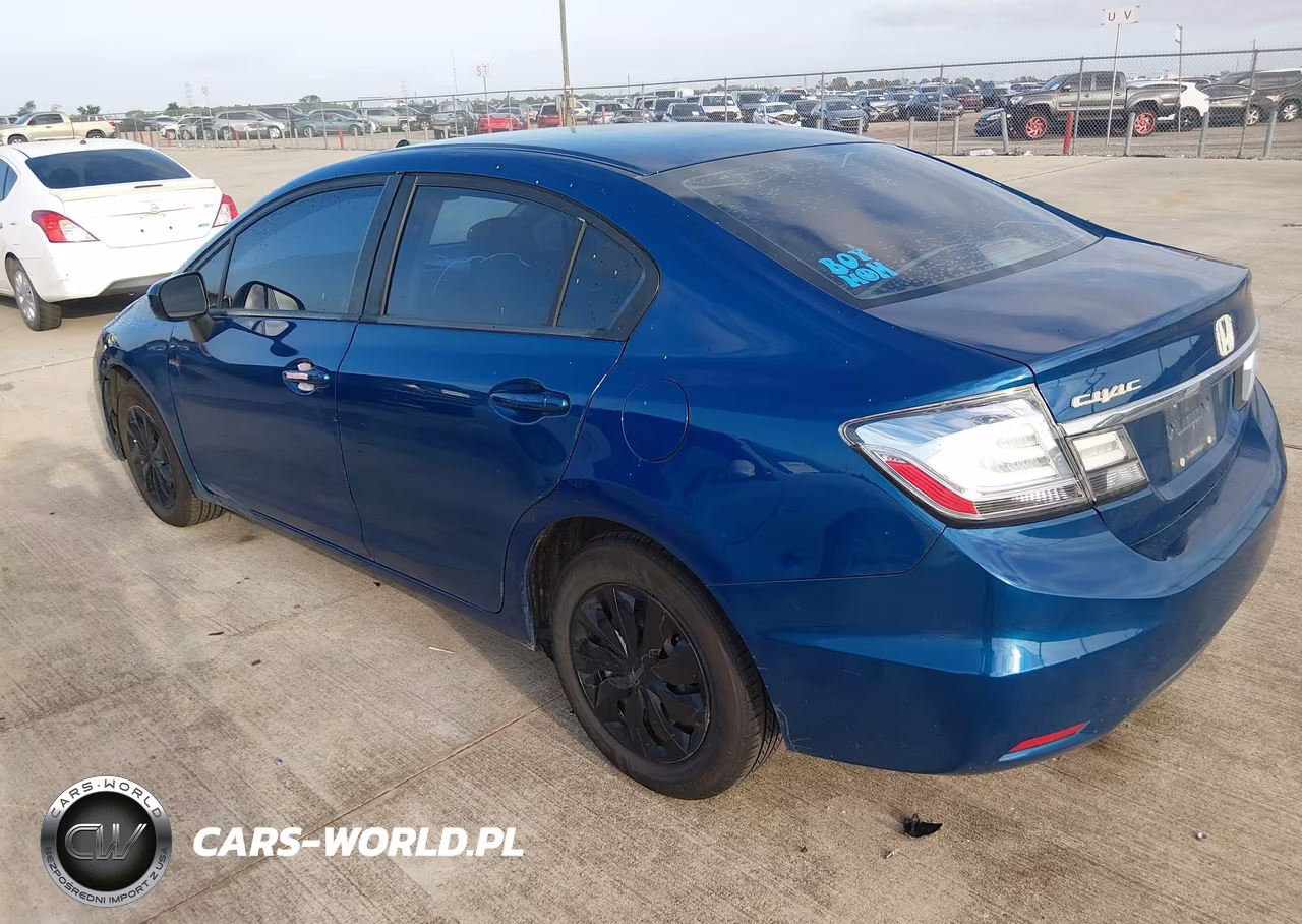 2014 Honda Civic Lx VIN:19XFB2F50EE048258 - 3