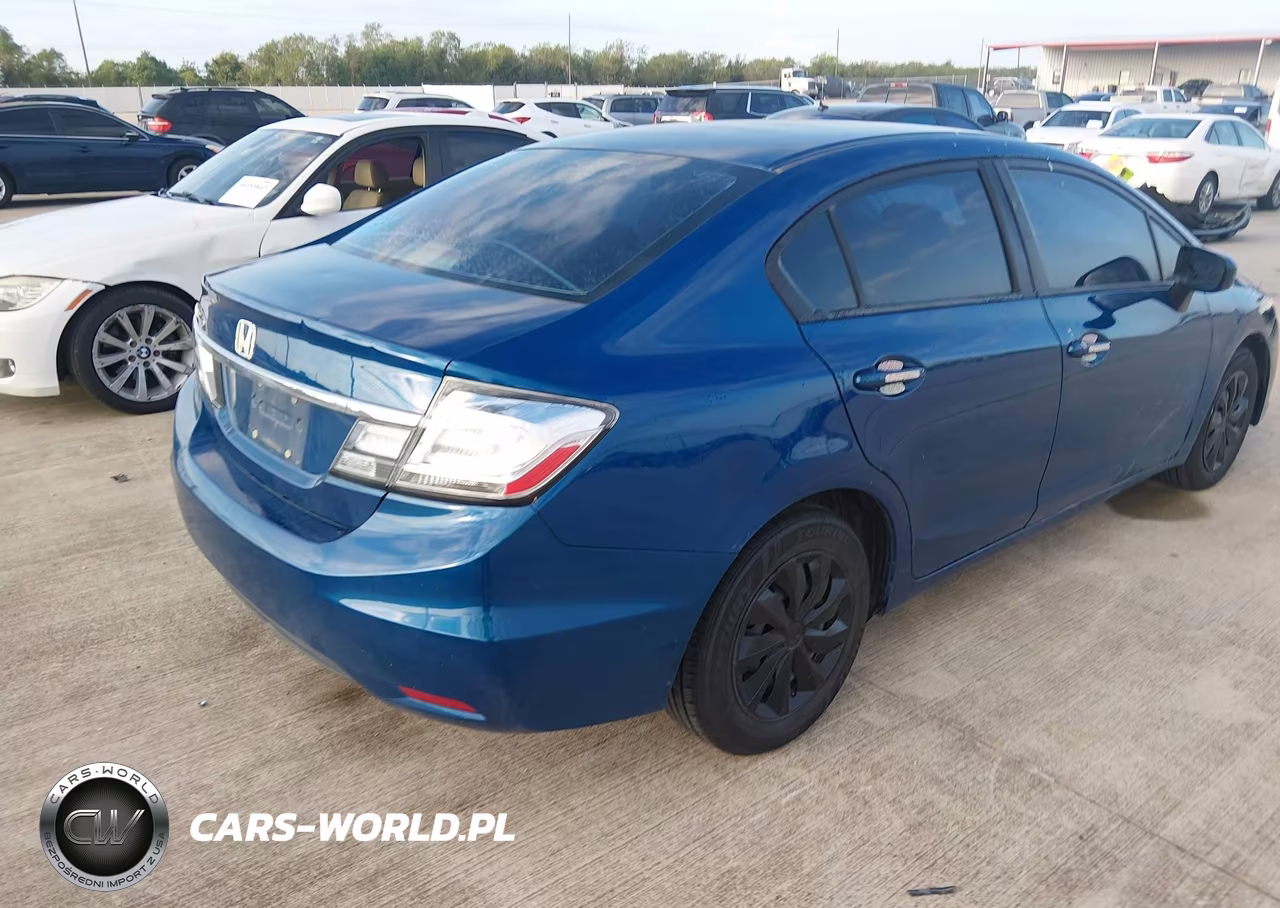 2014 Honda Civic Lx VIN:19XFB2F50EE048258 - 4