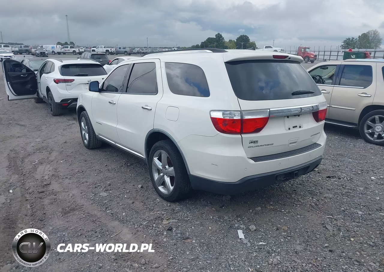 2011 Dodge Durango Citadel VIN:1D4RD5GG7BC613619 - 3