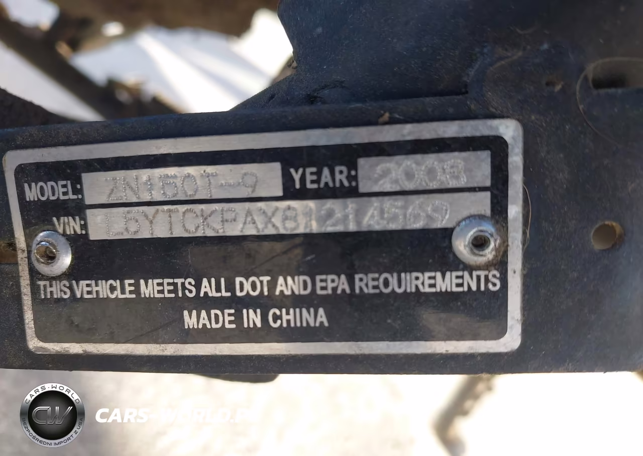 2005 Znen Znen Scooter VIN:L5YTCKPAX81214569 - 10