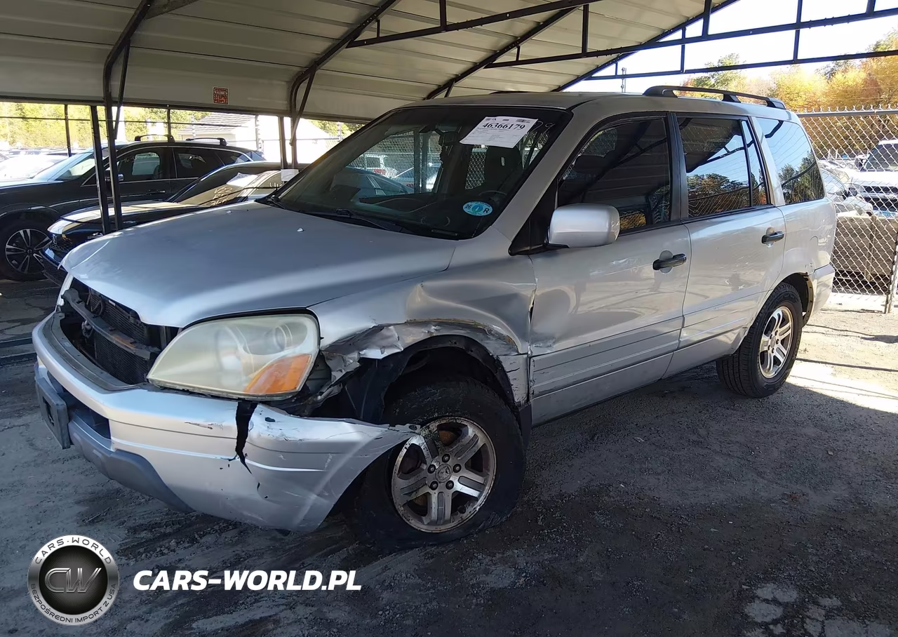 2003 Honda Pilot Ex VIN:2HKYF18403H611622 - 2