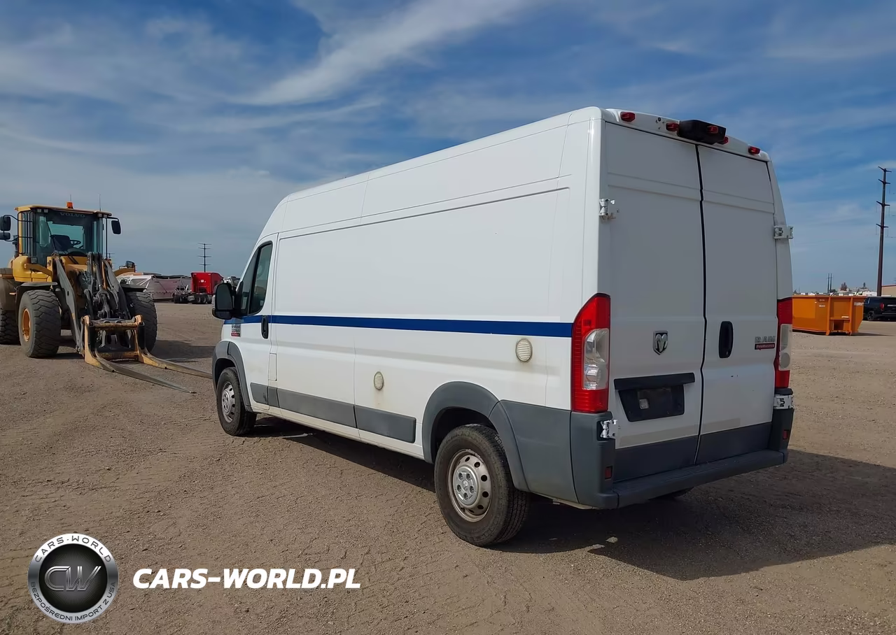 2018 Ram Promaster 3500 High Roof 159 Wb VIN:3C6URVHG9JE116853 - 3