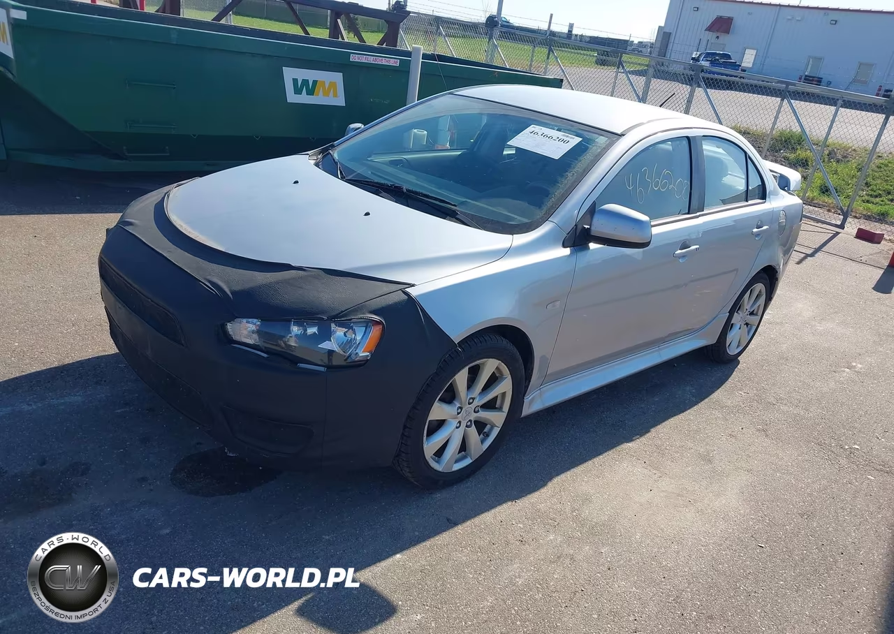 2012 Mitsubishi Lancer Gt VIN:JA32U8FWXCU014572 - 2