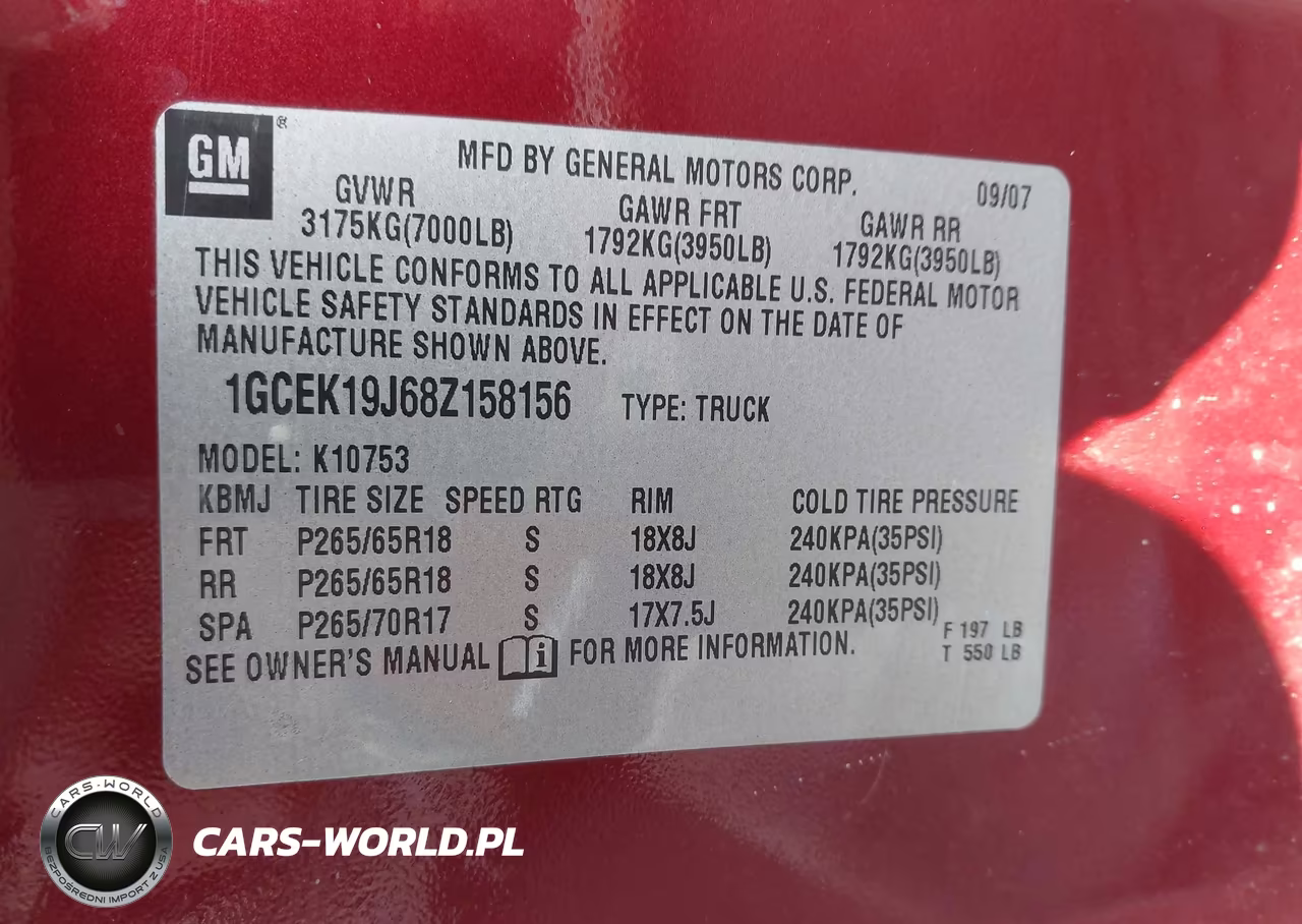 2008 Chevrolet Silverado 1500 Lt1 VIN:1GCEK19J68Z158156 - 9