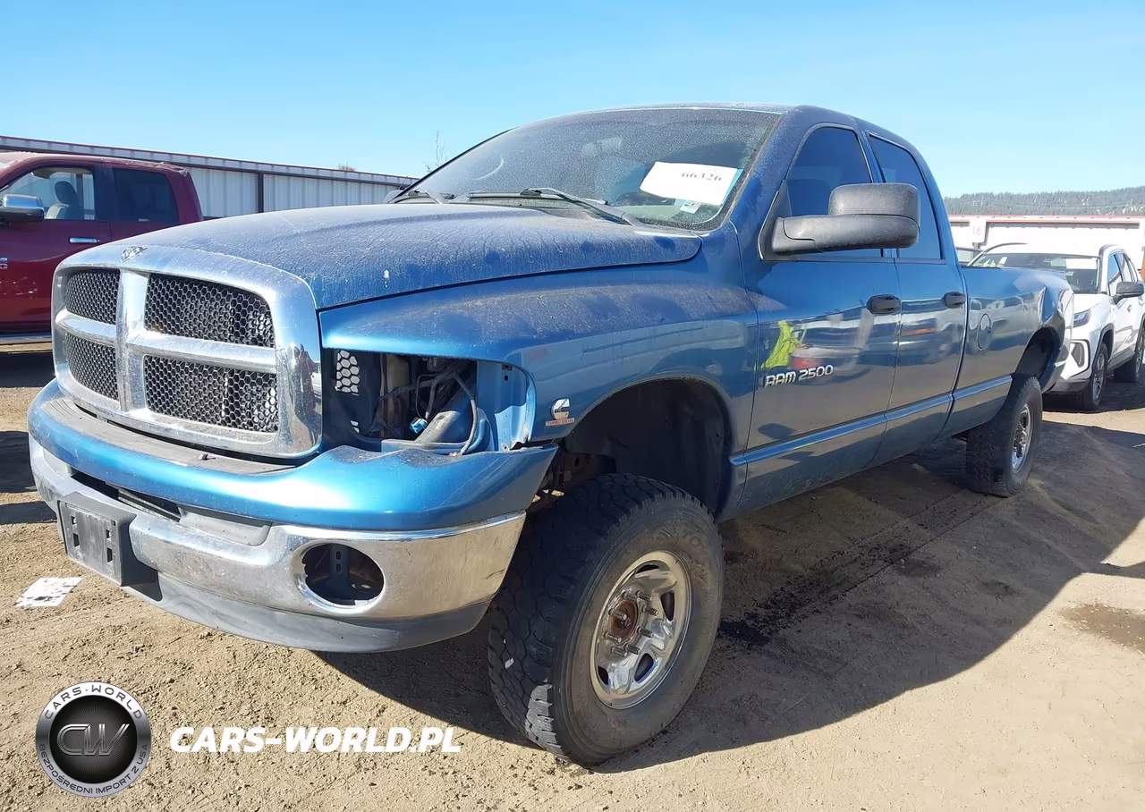 2004 Dodge Ram 2500 Slt-Laramie VIN:3D7KU28C44G166861 - 2