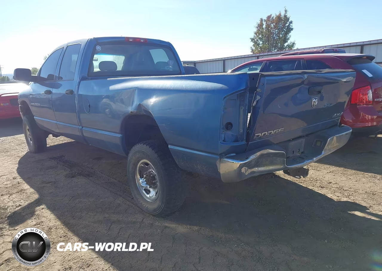 2004 Dodge Ram 2500 Slt-Laramie VIN:3D7KU28C44G166861 - 3