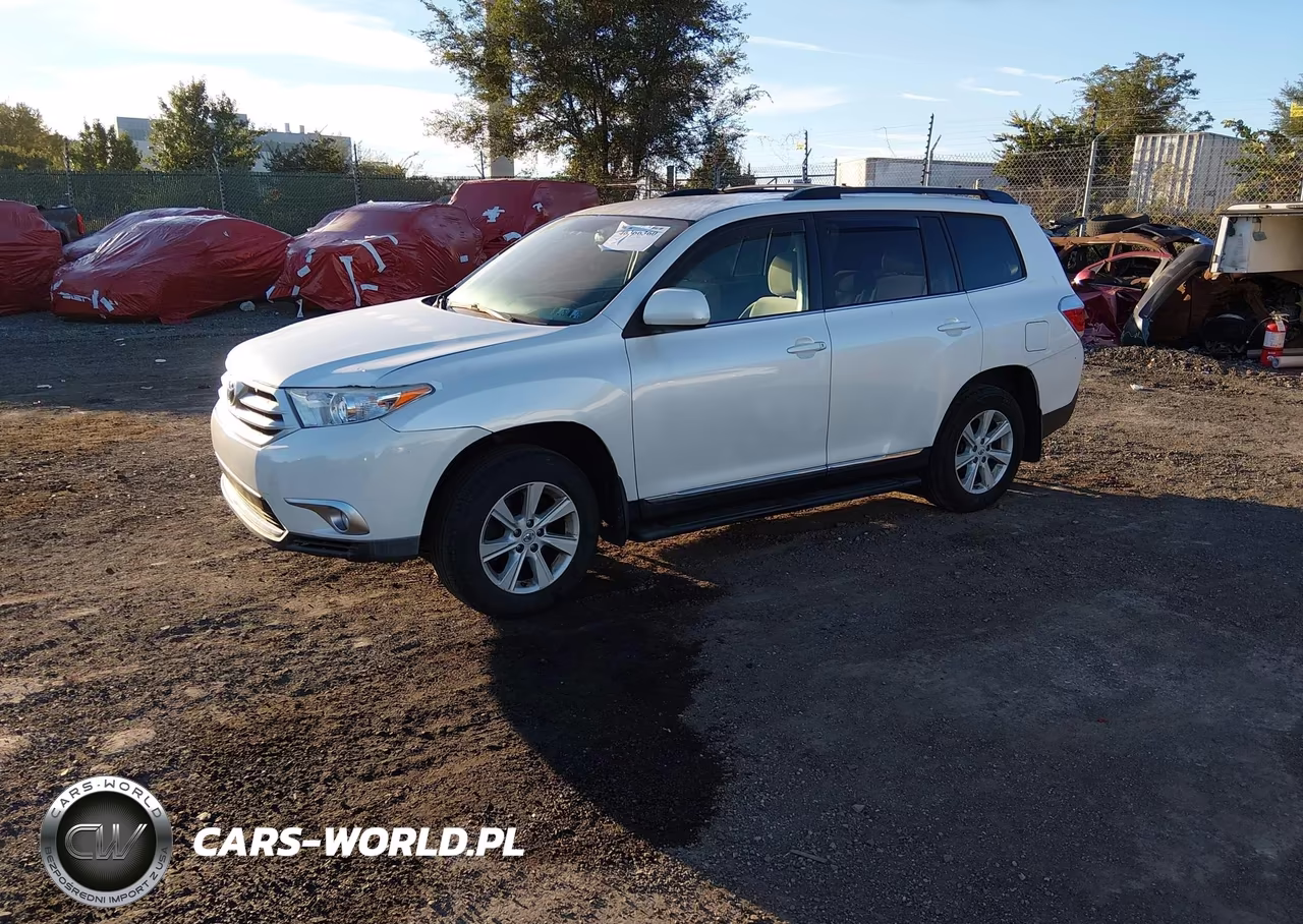 2012 Toyota Highlander Base V6 VIN:5TDBK3EH9CS140195 - 2