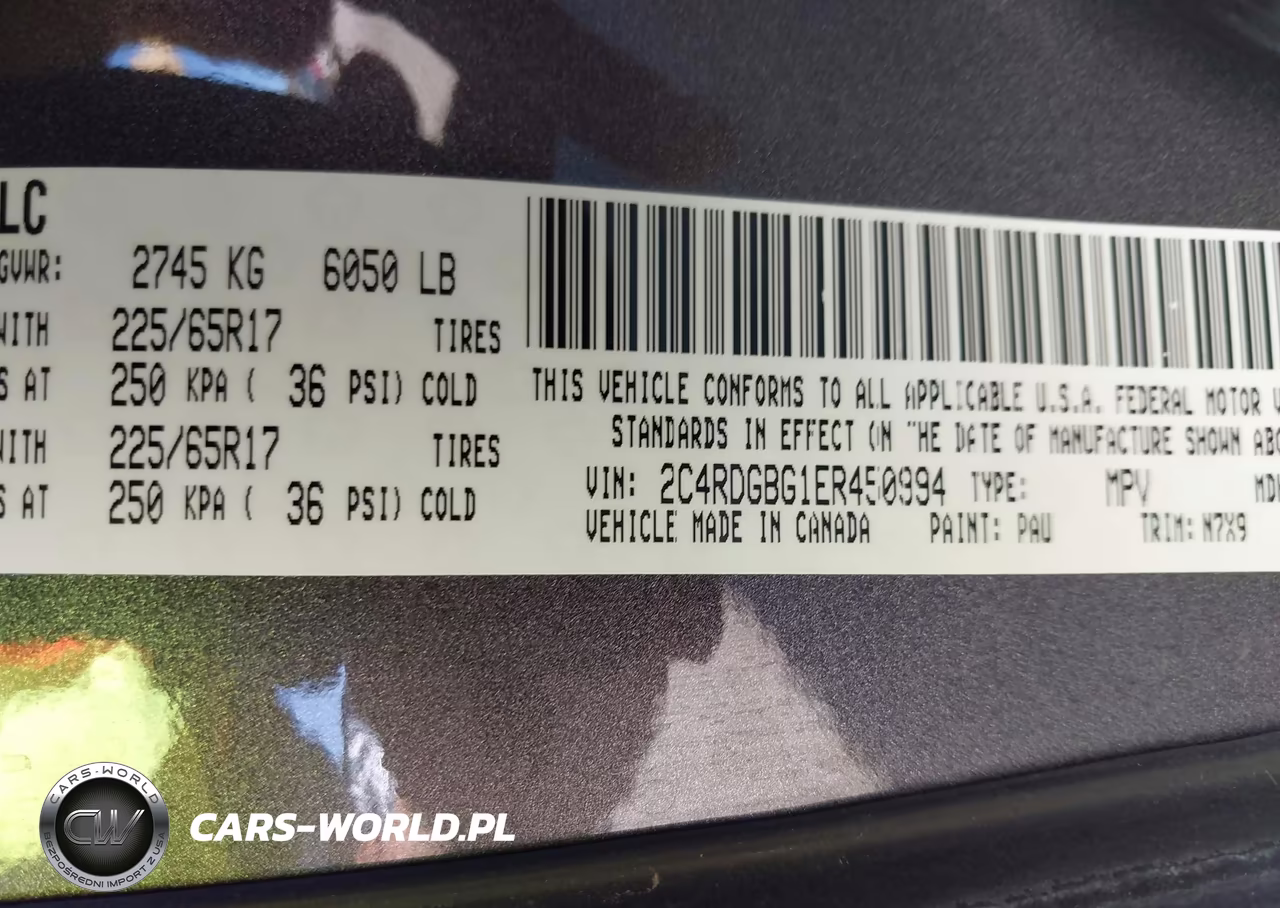 2014 Dodge Grand Caravan Se 30Th Anniversary VIN:2C4RDGBG1ER450994 - 9