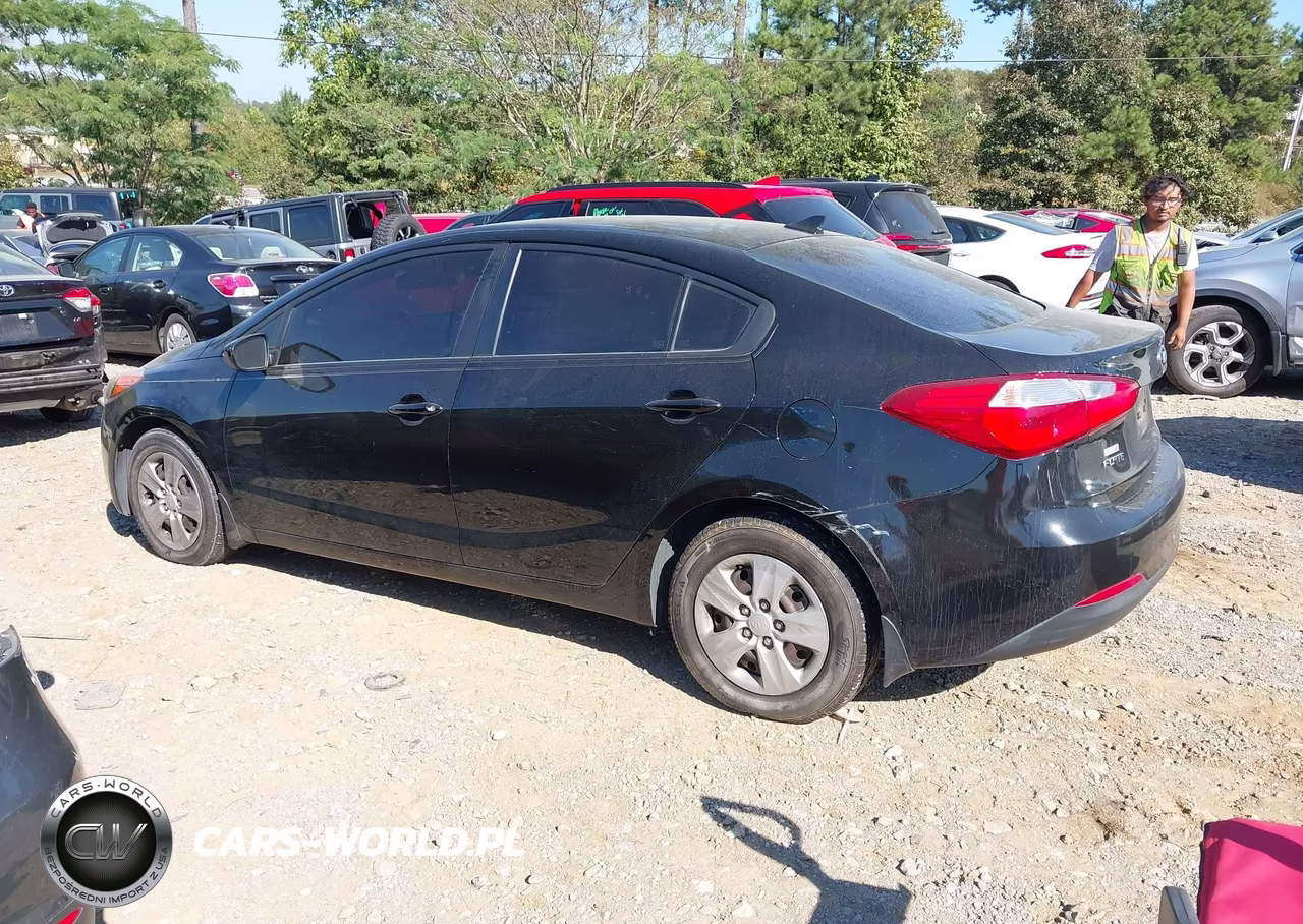 2014 Kia Forte Lx VIN:KNAFK4A61E5162208 - 3