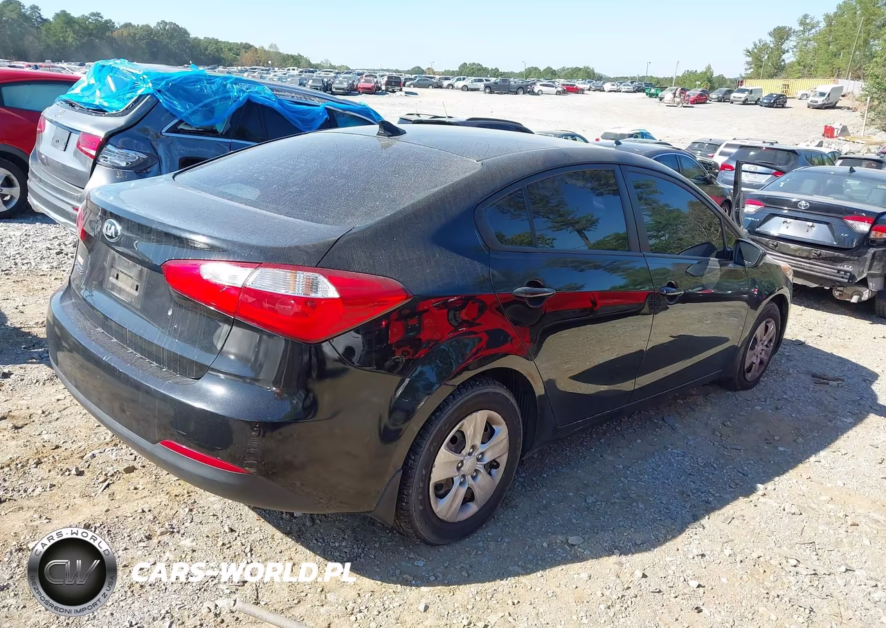 2014 Kia Forte Lx VIN:KNAFK4A61E5162208 - 4