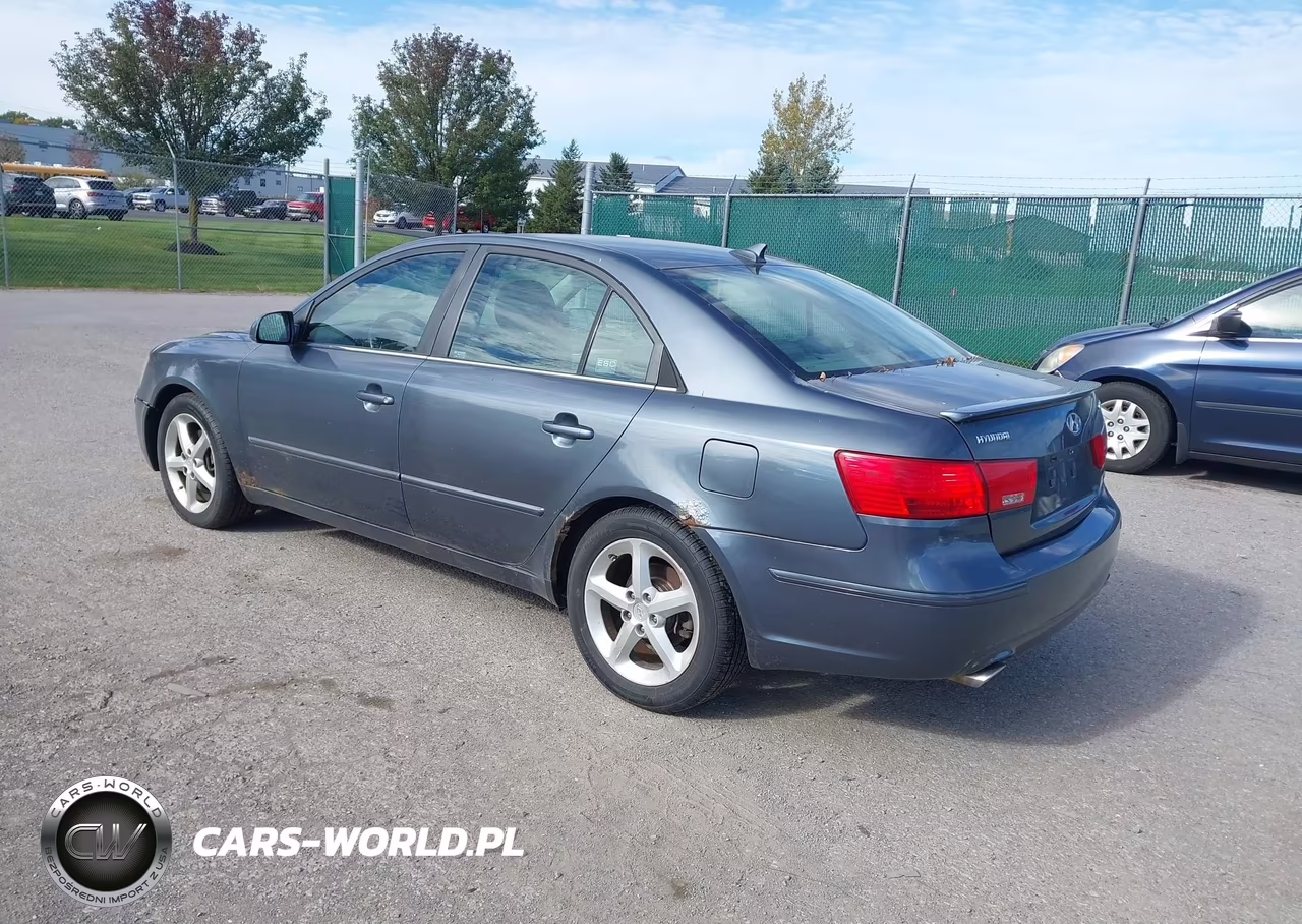 2009 Hyundai Sonata Se V6 VIN:5NPEU46F59H434413 - 3