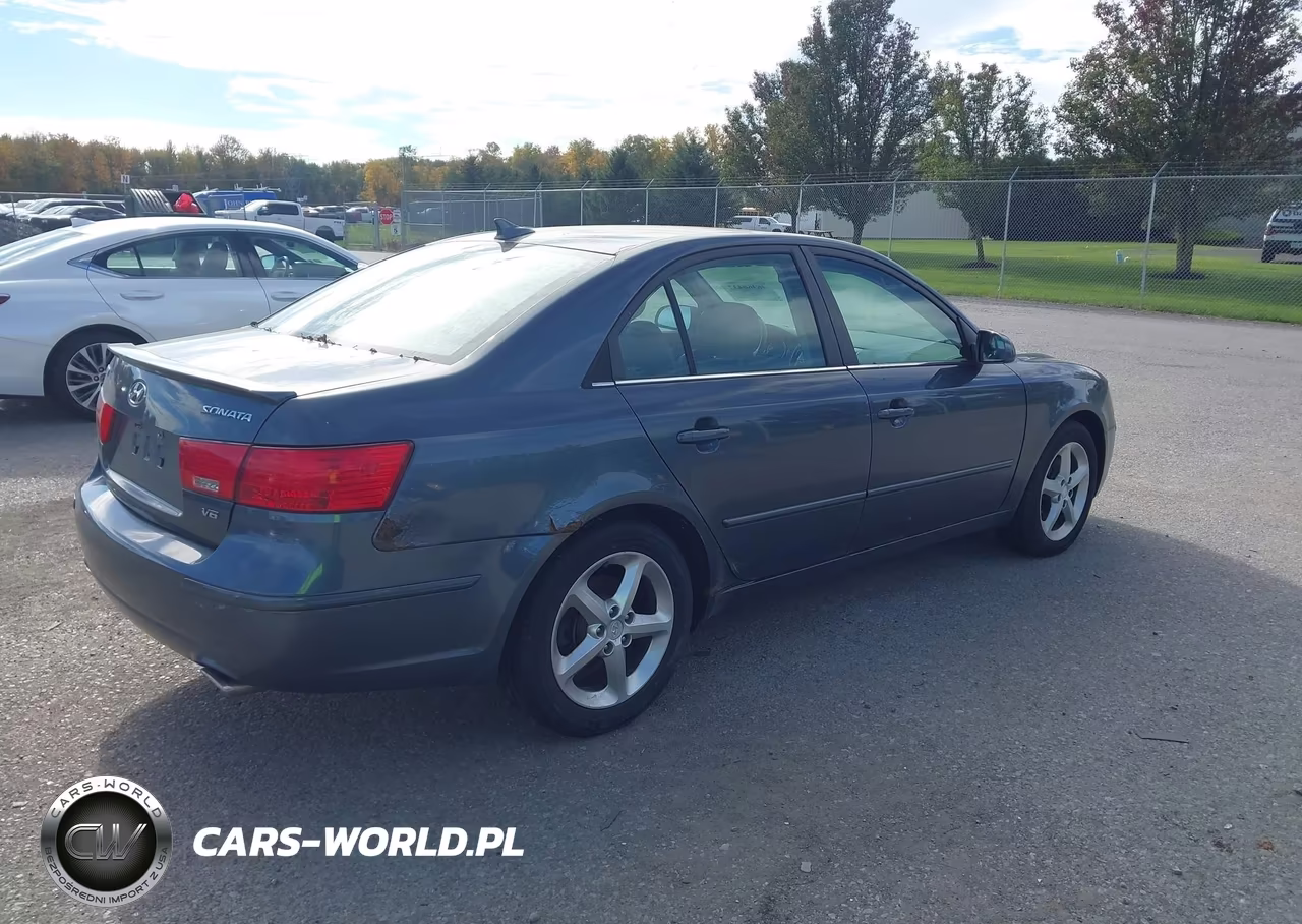 2009 Hyundai Sonata Se V6 VIN:5NPEU46F59H434413 - 4