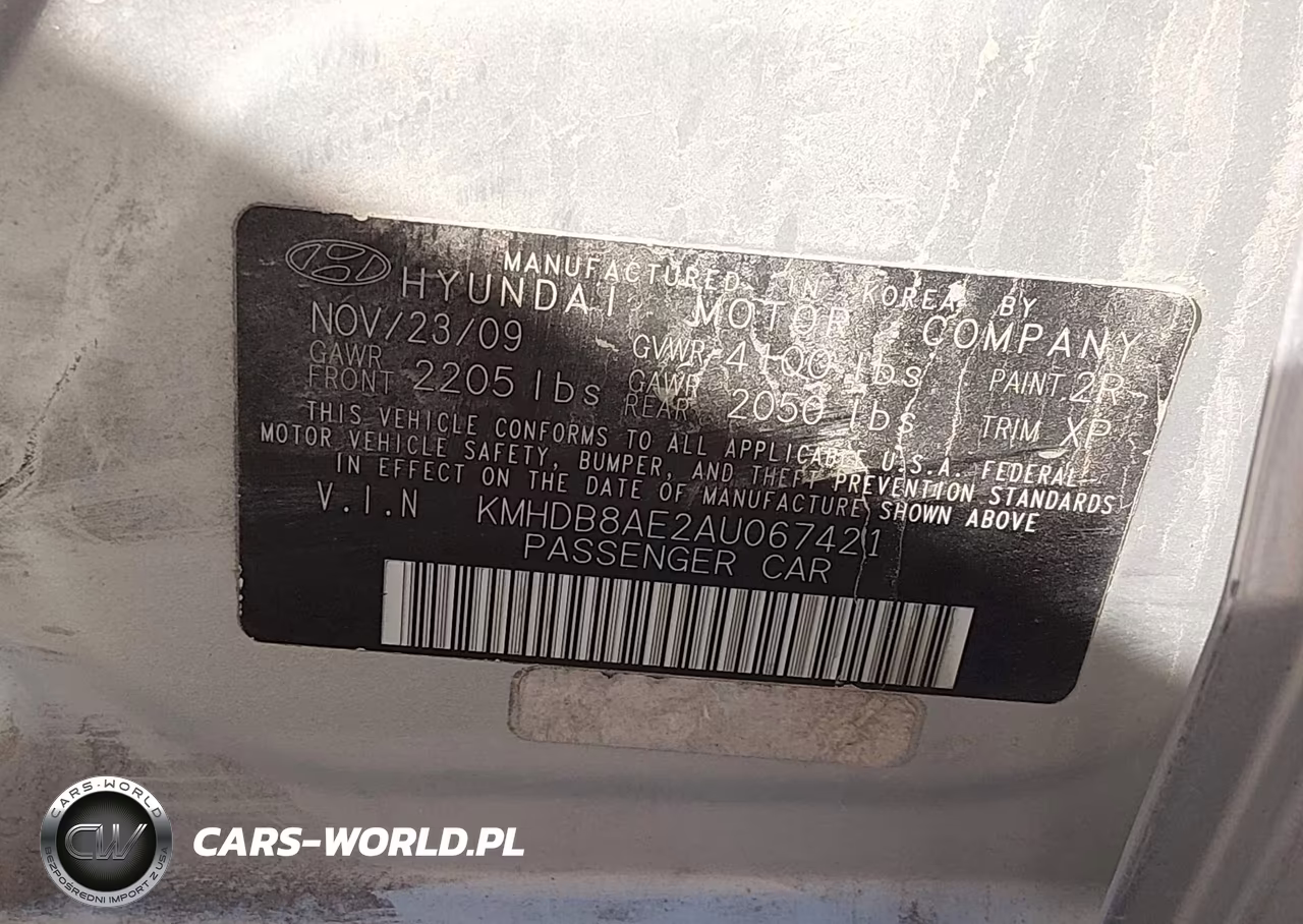 2010 Hyundai Elantra Touring Gls VIN:KMHDB8AE2AU067421 - 9